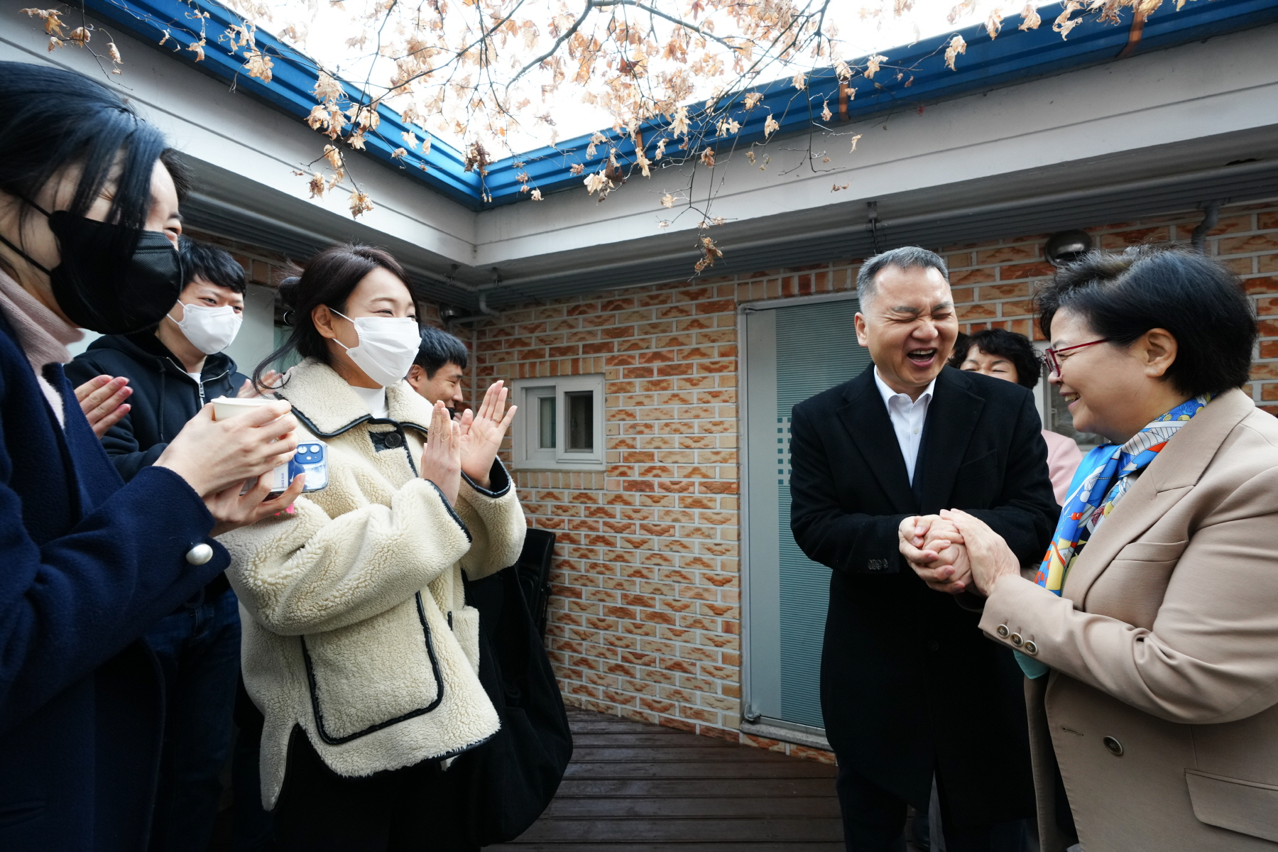 서울 효정학교 학부모 쉼터 개소식