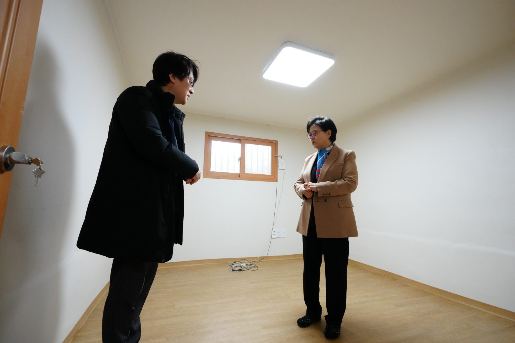 서울 효정학교 학부모 쉼터 개소식