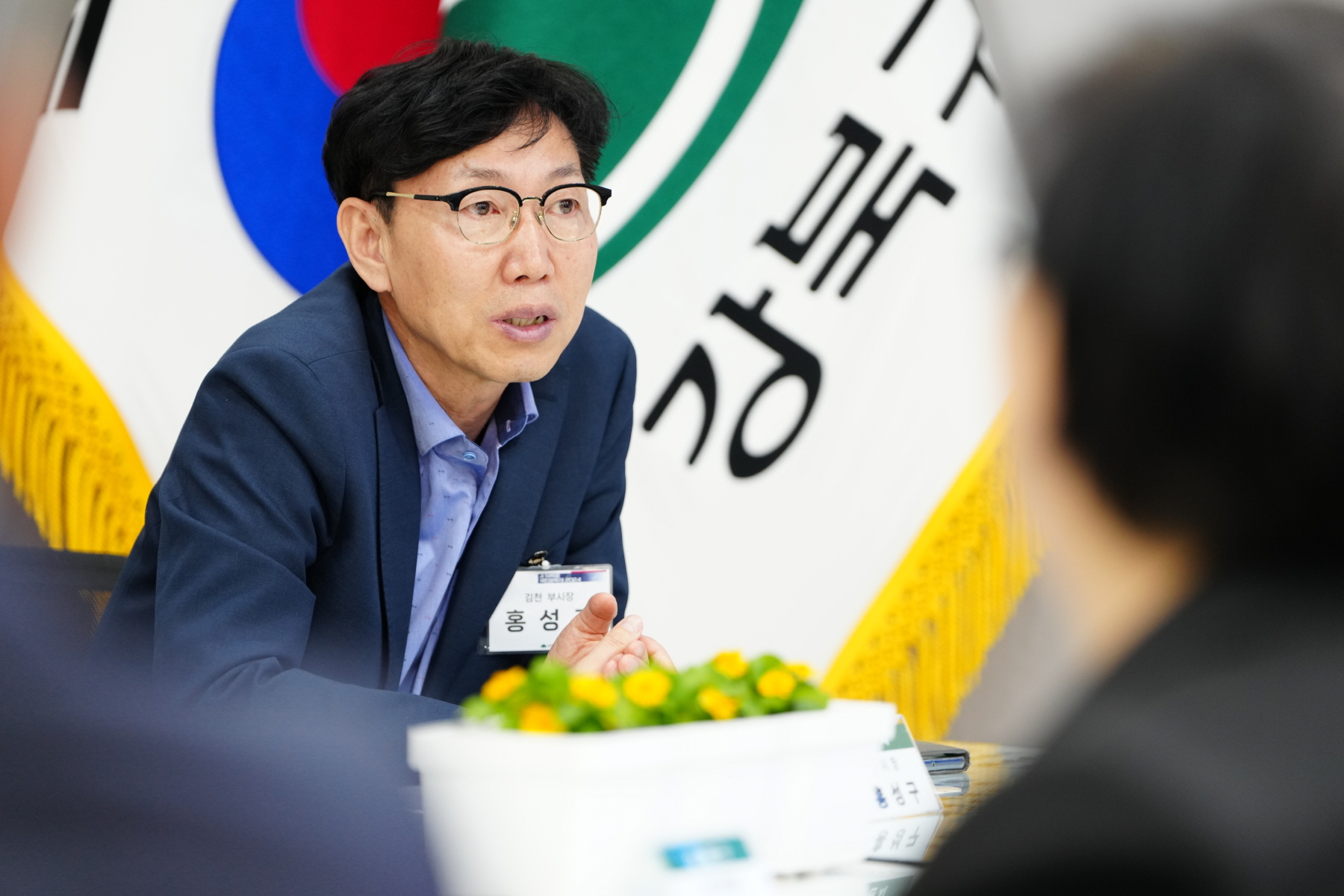 4.19혁명 국민문화제 2024_친선도시 방문단 차담
