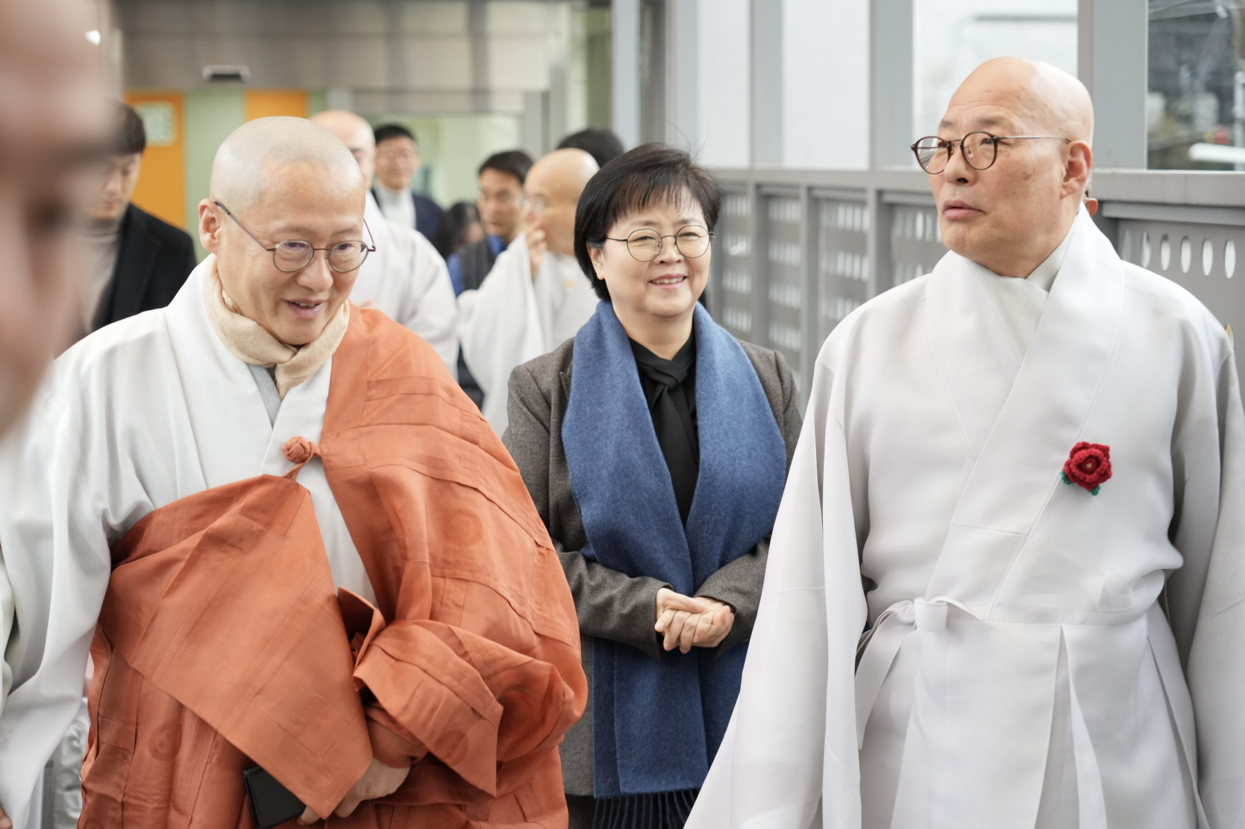 조계종 사회복지재단 난치병 어린이 치료비 전달식 