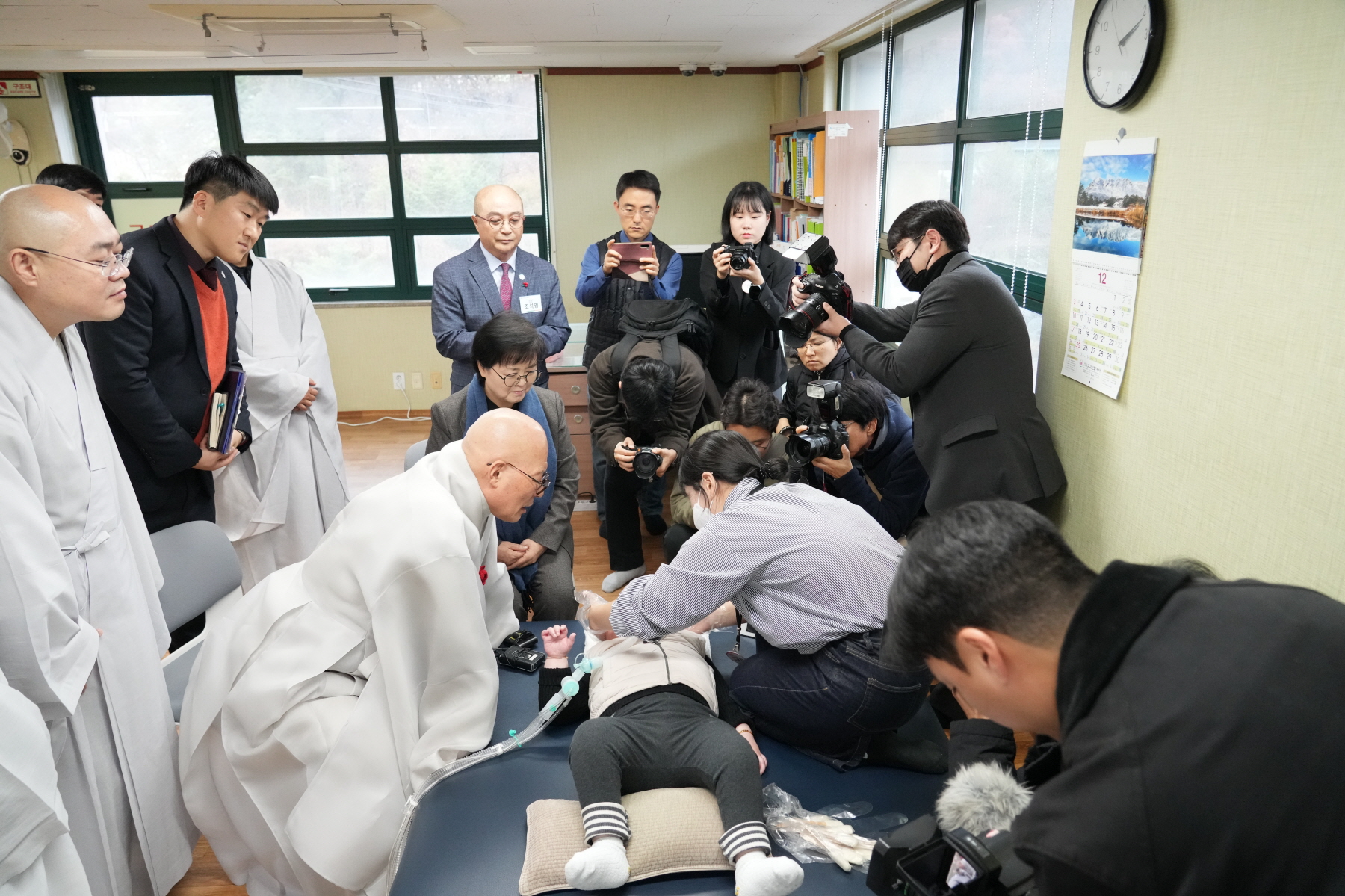 조계종 사회복지재단 난치병 어린이 치료비 전달식 