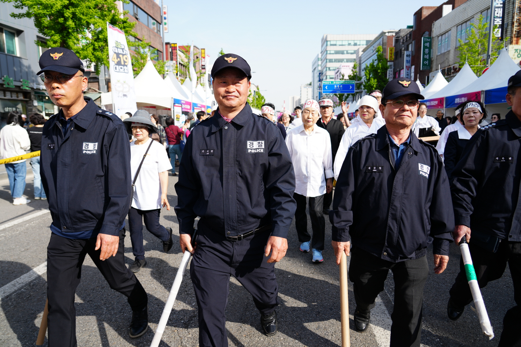 4.19혁명 국민문화제 2024_거리재현 퍼레이드