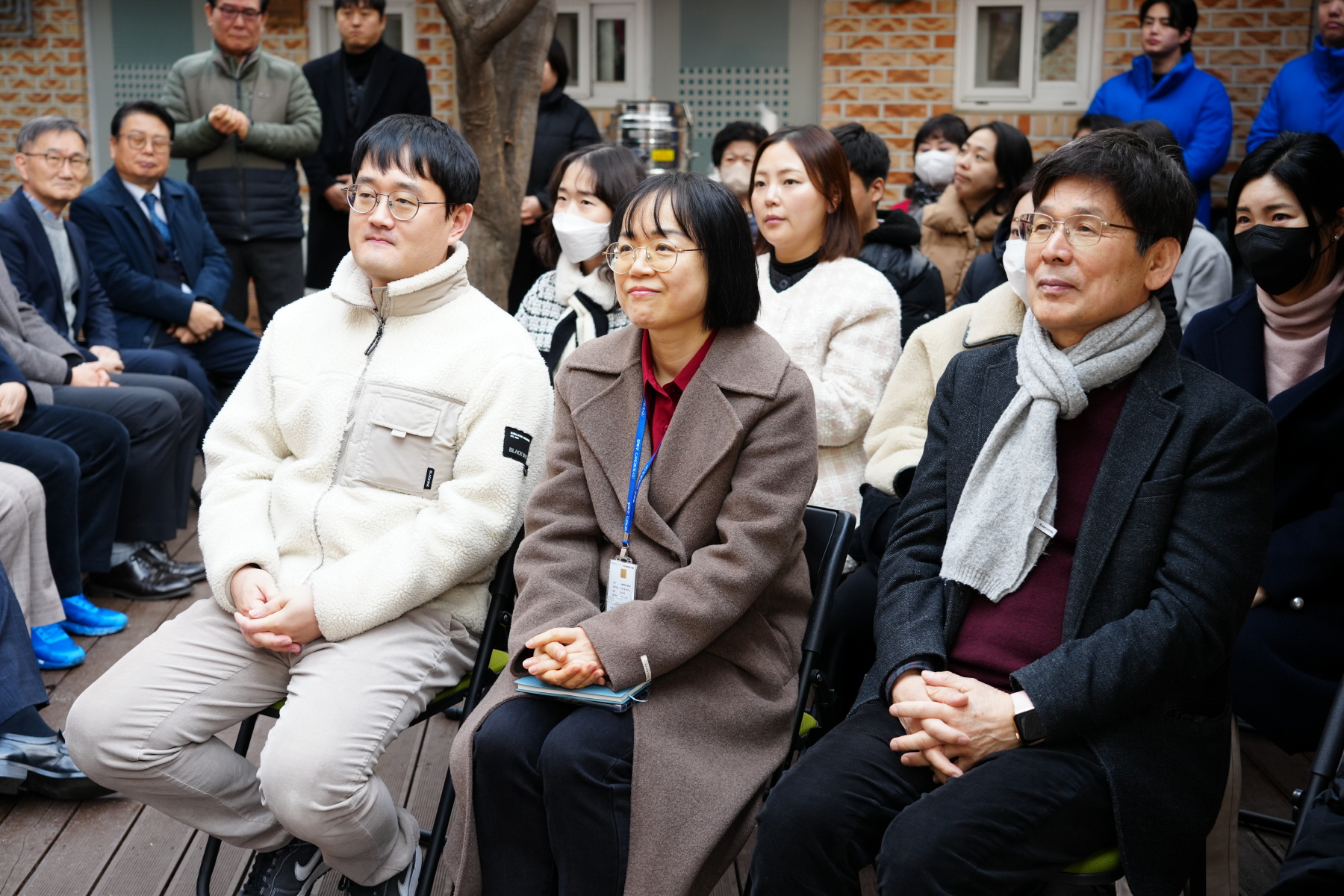서울 효정학교 학부모 쉼터 개소식