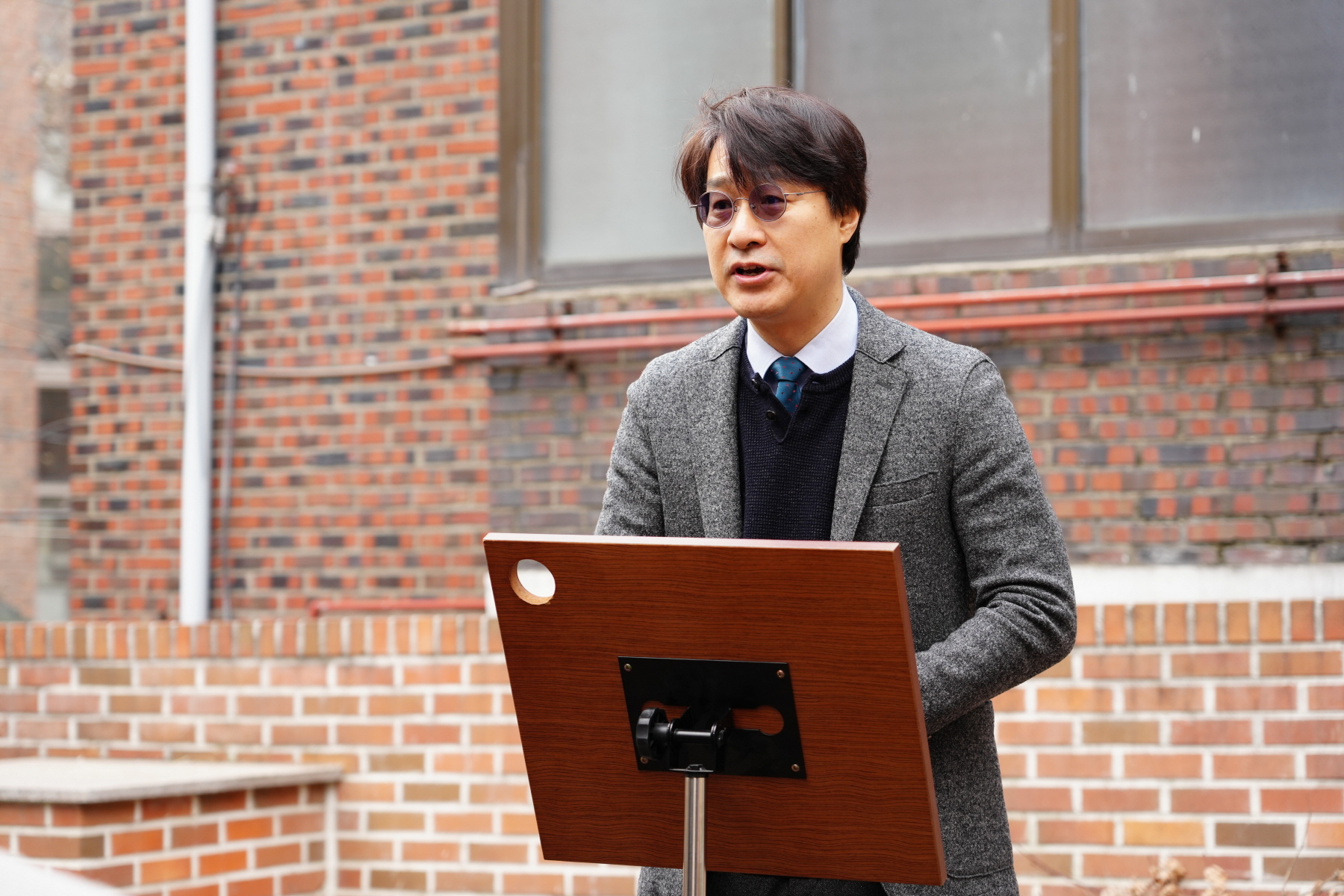 서울 효정학교 학부모 쉼터 개소식