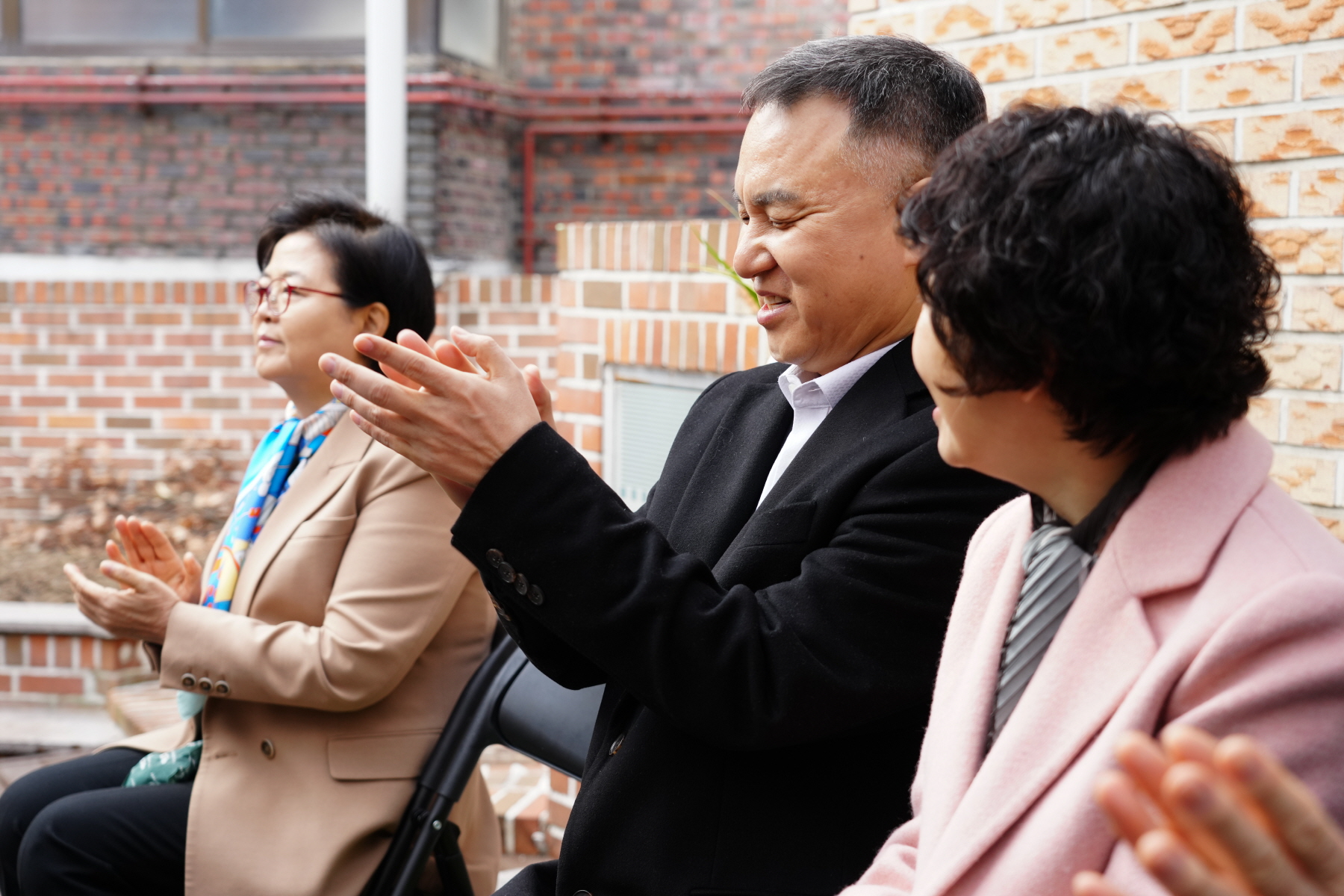 서울 효정학교 학부모 쉼터 개소식