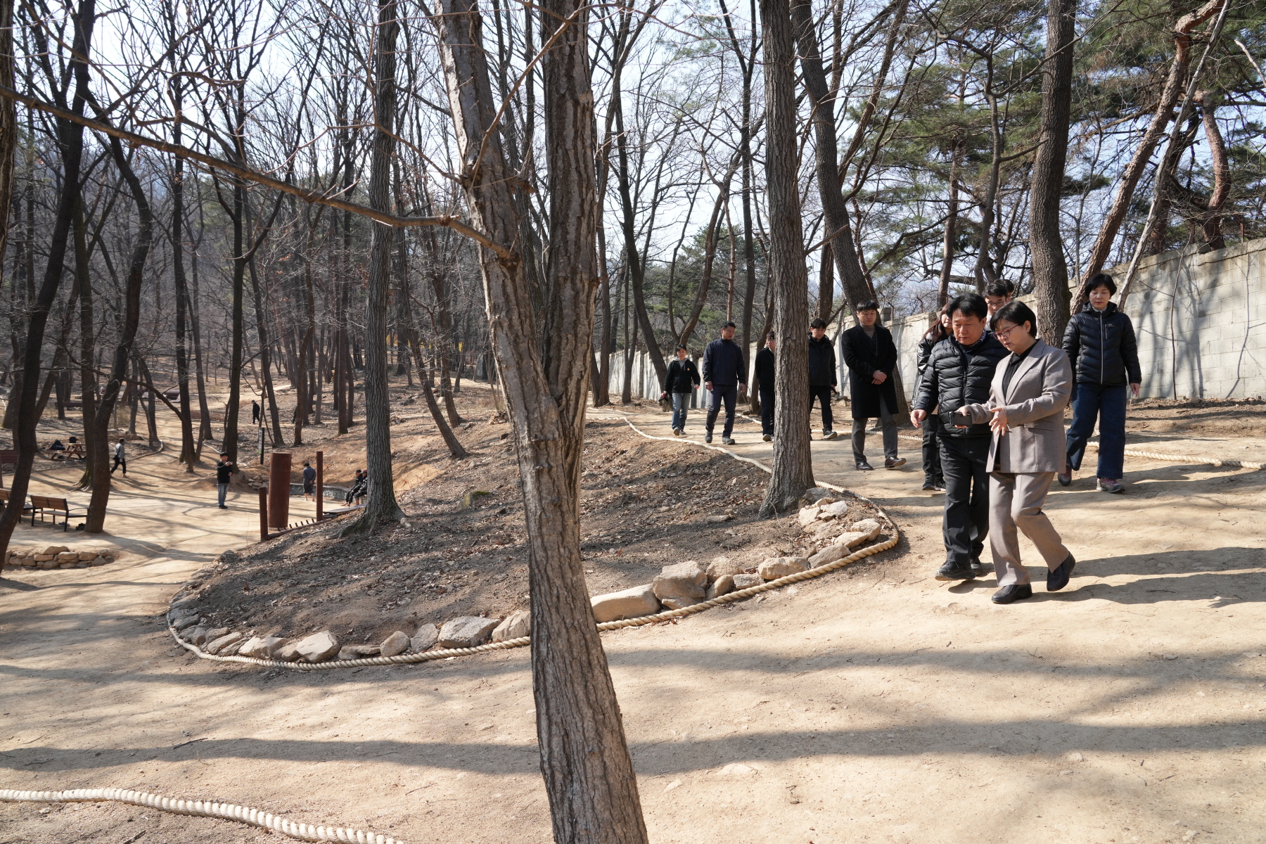 북한산 체험형 숲속쉼터 개장 전 현장방문