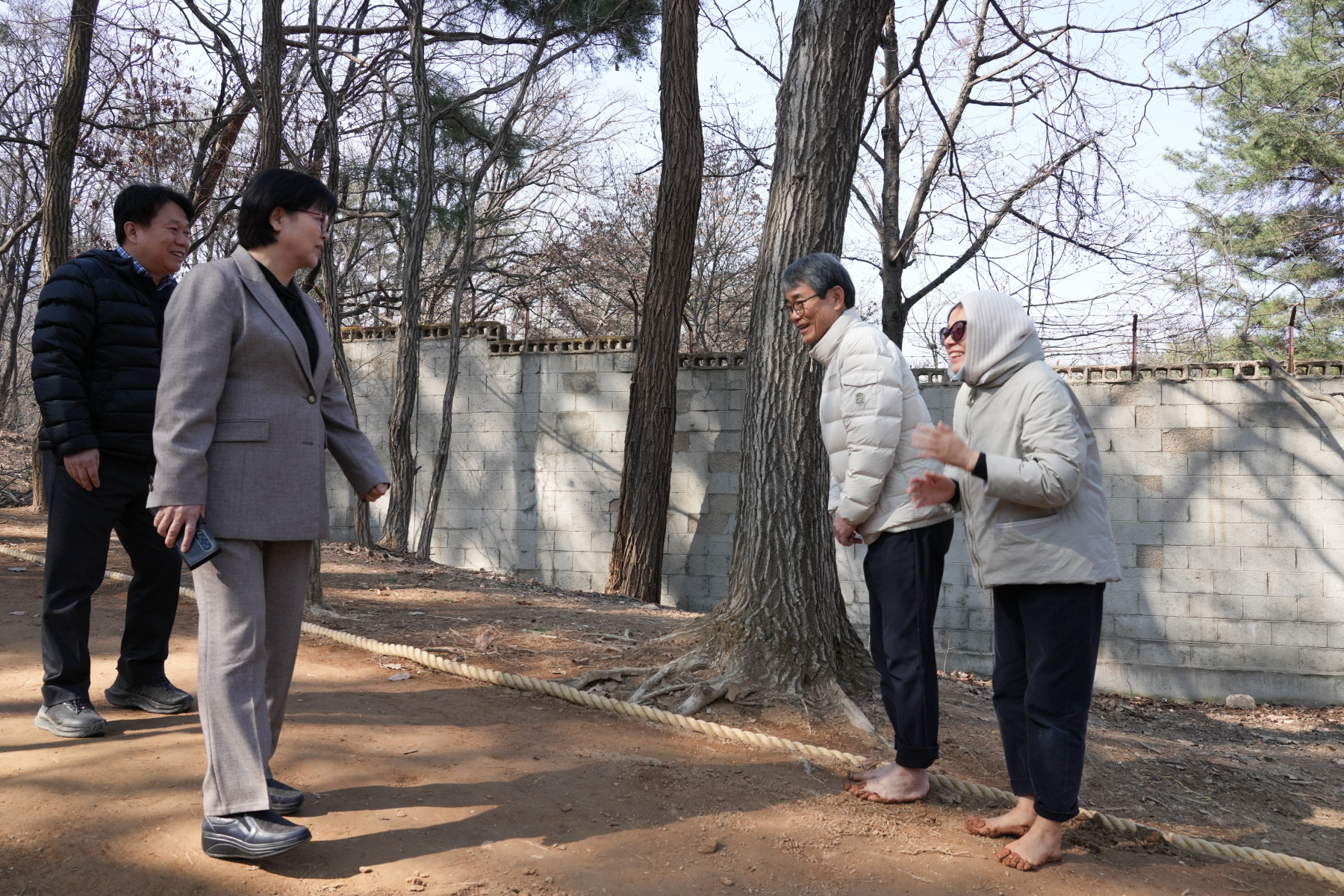 북한산 체험형 숲속쉼터 개장 전 현장방문