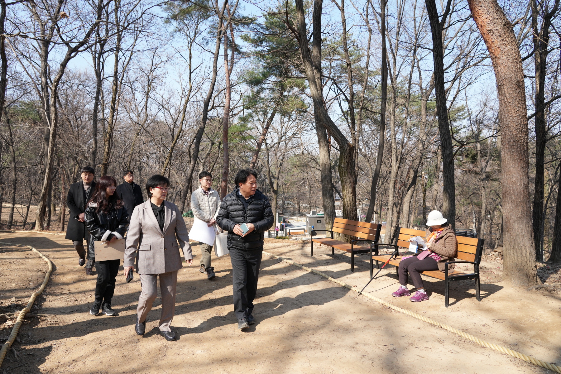북한산 체험형 숲속쉼터 개장 전 현장방문