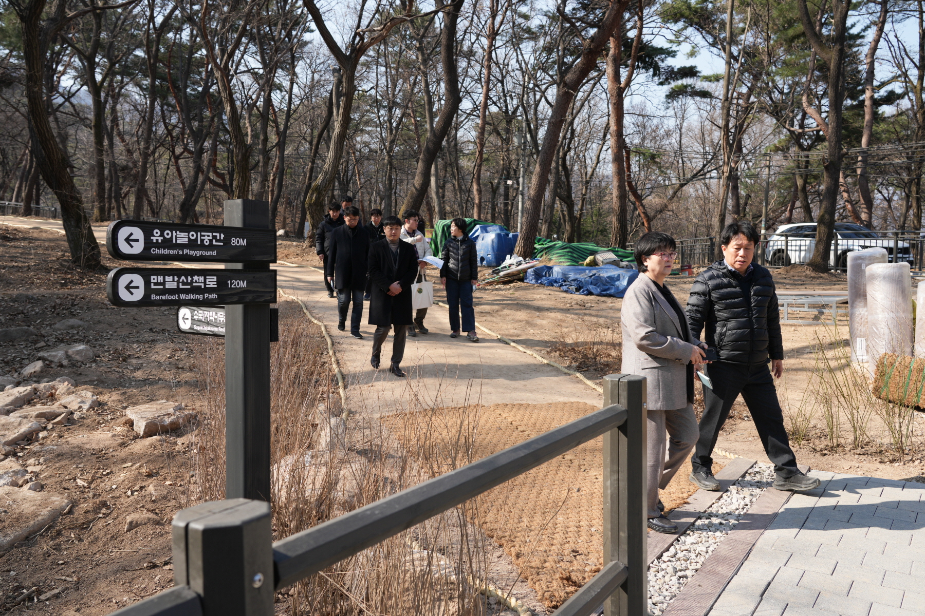 북한산 체험형 숲속쉼터 개장 전 현장방문