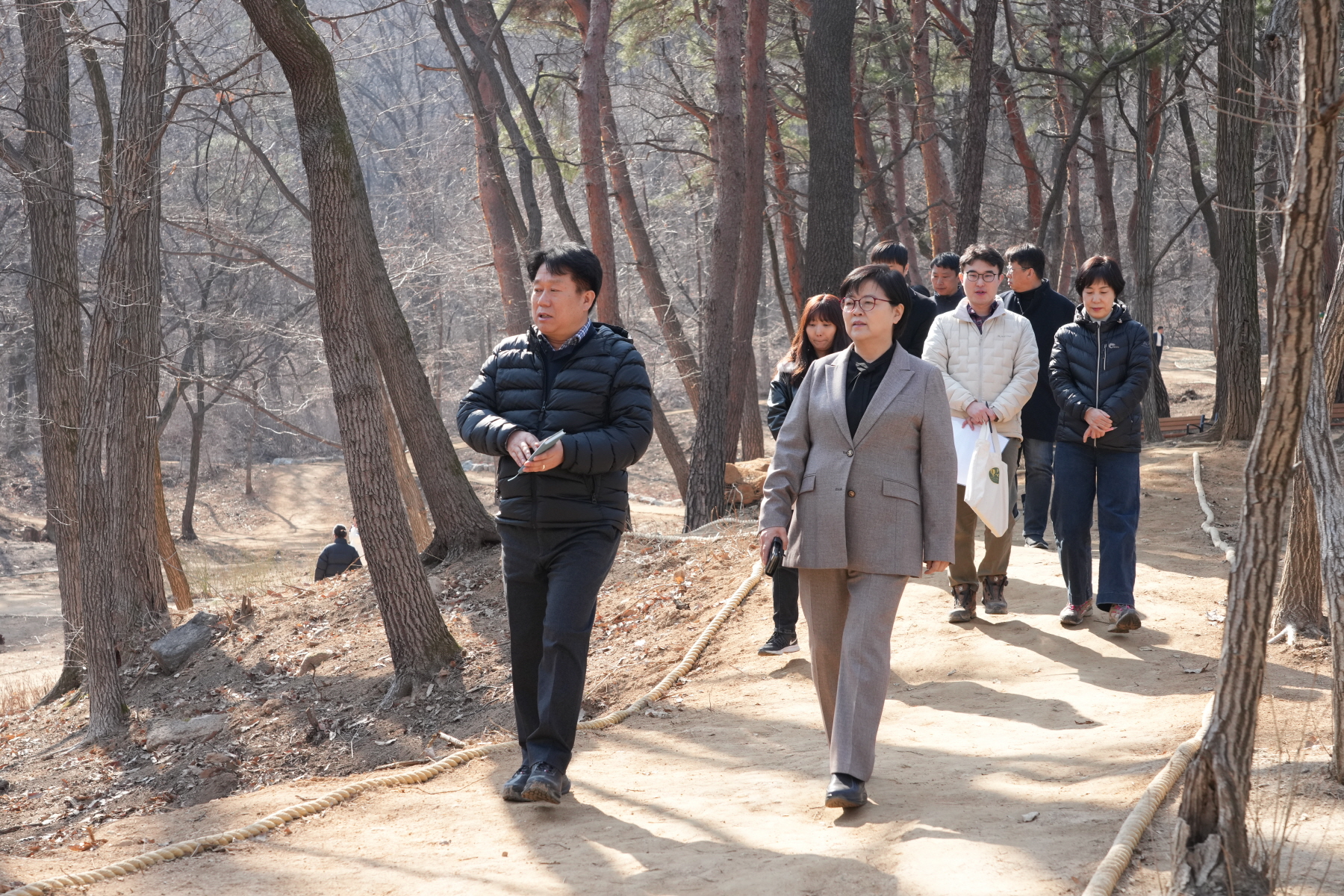 북한산 체험형 숲속쉼터 개장 전 현장방문