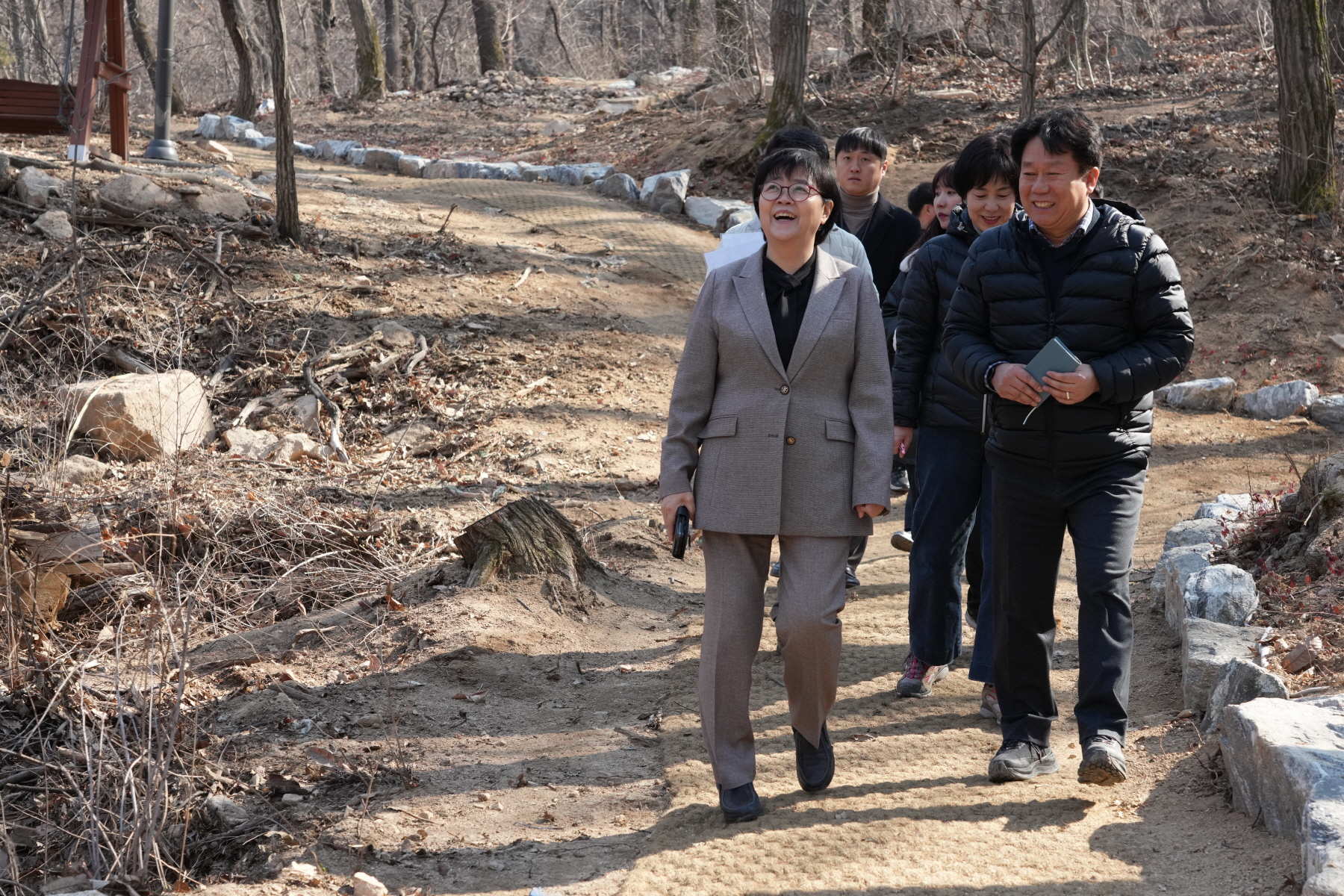 북한산 체험형 숲속쉼터 개장 전 현장방문