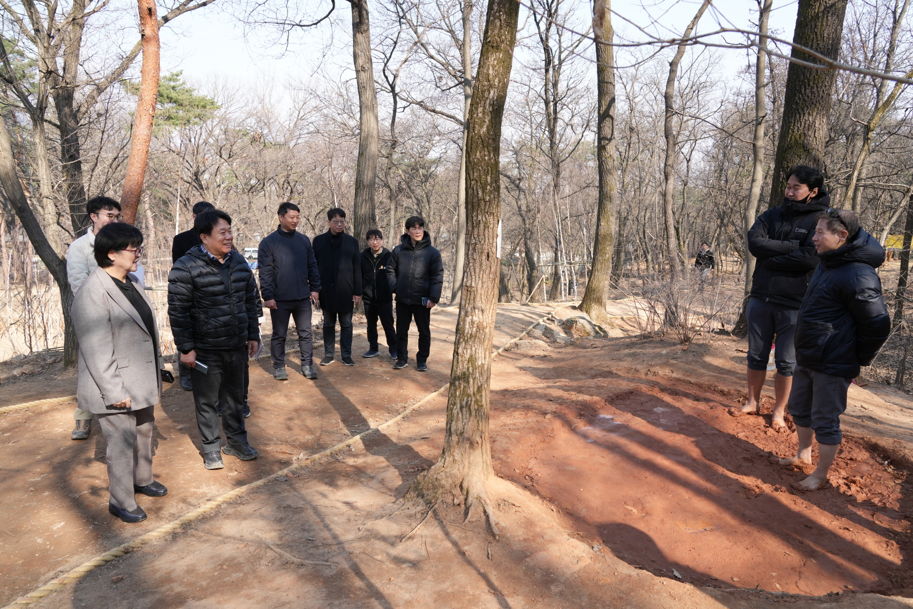 북한산 체험형 숲속쉼터 개장 전 현장방문