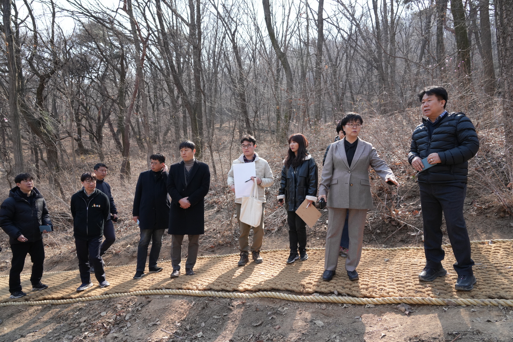 북한산 체험형 숲속쉼터 개장 전 현장방문