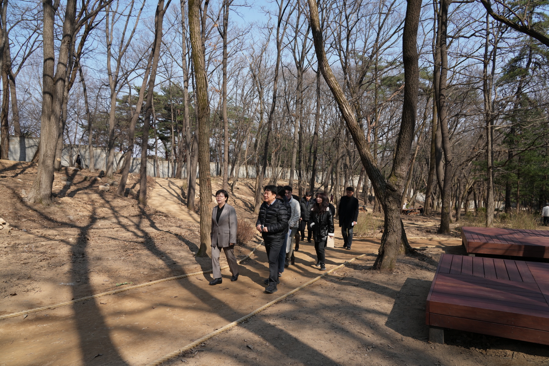 북한산 체험형 숲속쉼터 개장 전 현장방문