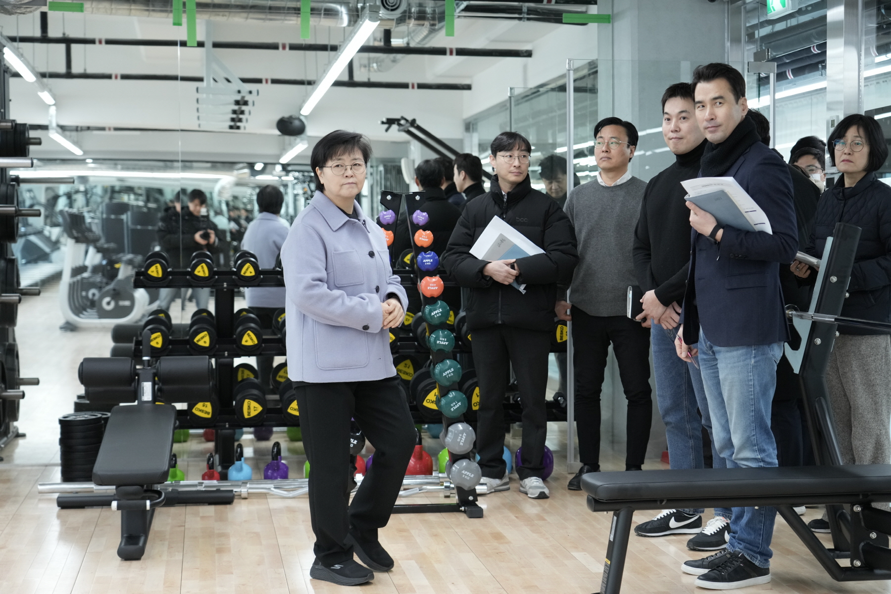 강북종합체육센터 현장방문