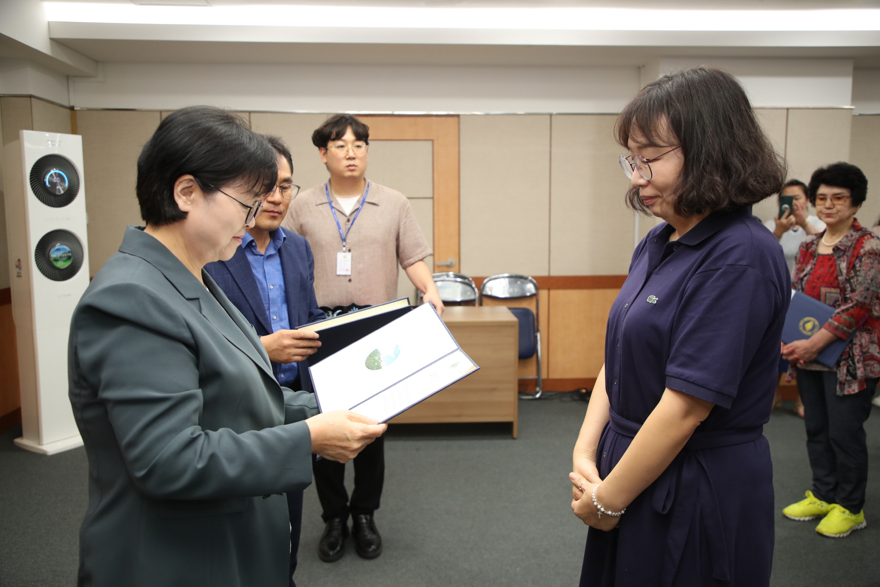 양성평등주간 기념 유공자 표창장 수여식