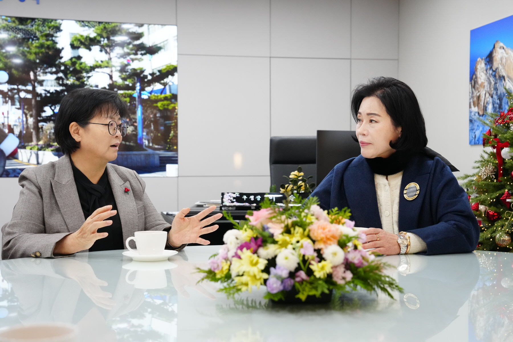 기부물품 전달식 (풍천장어)