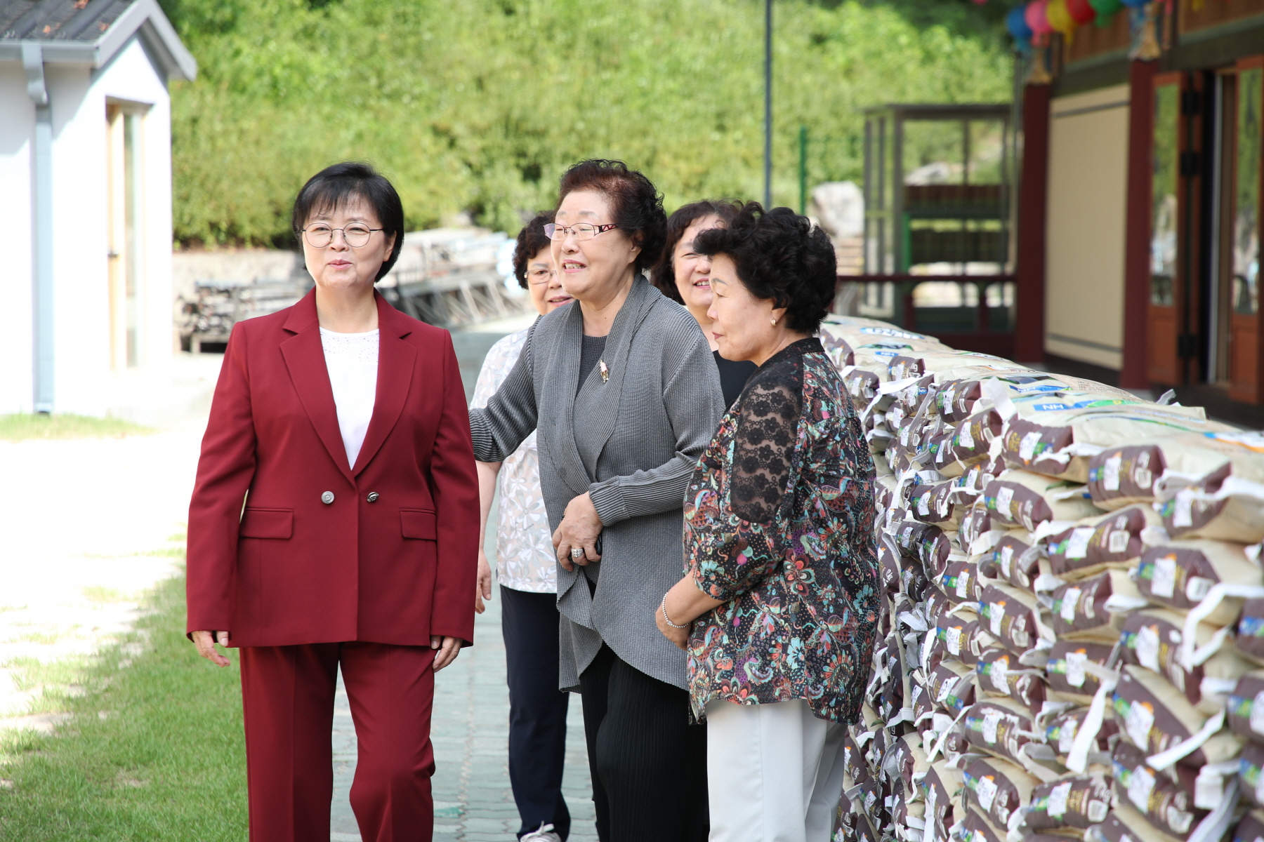 보광사 쌀 전달식