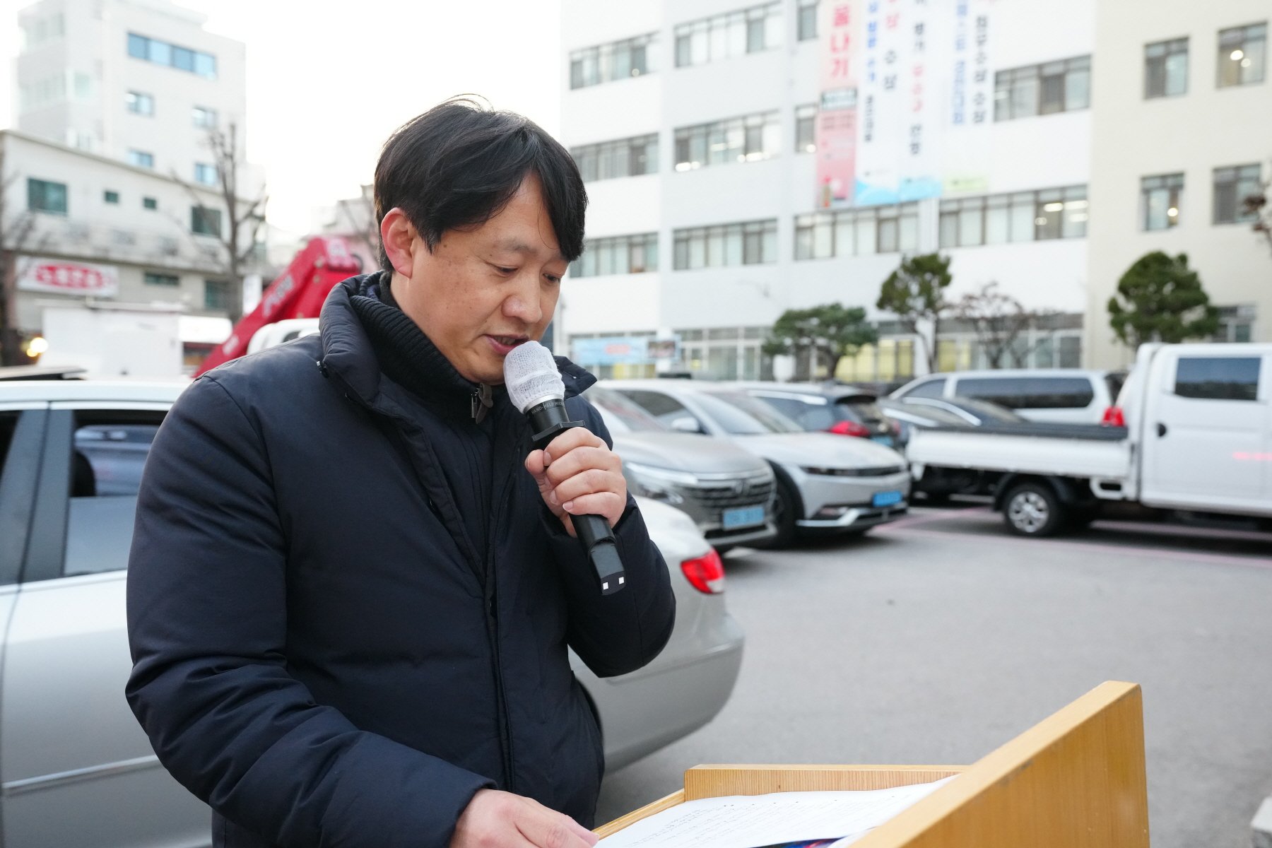 강북구청 성탄트리 점등식 