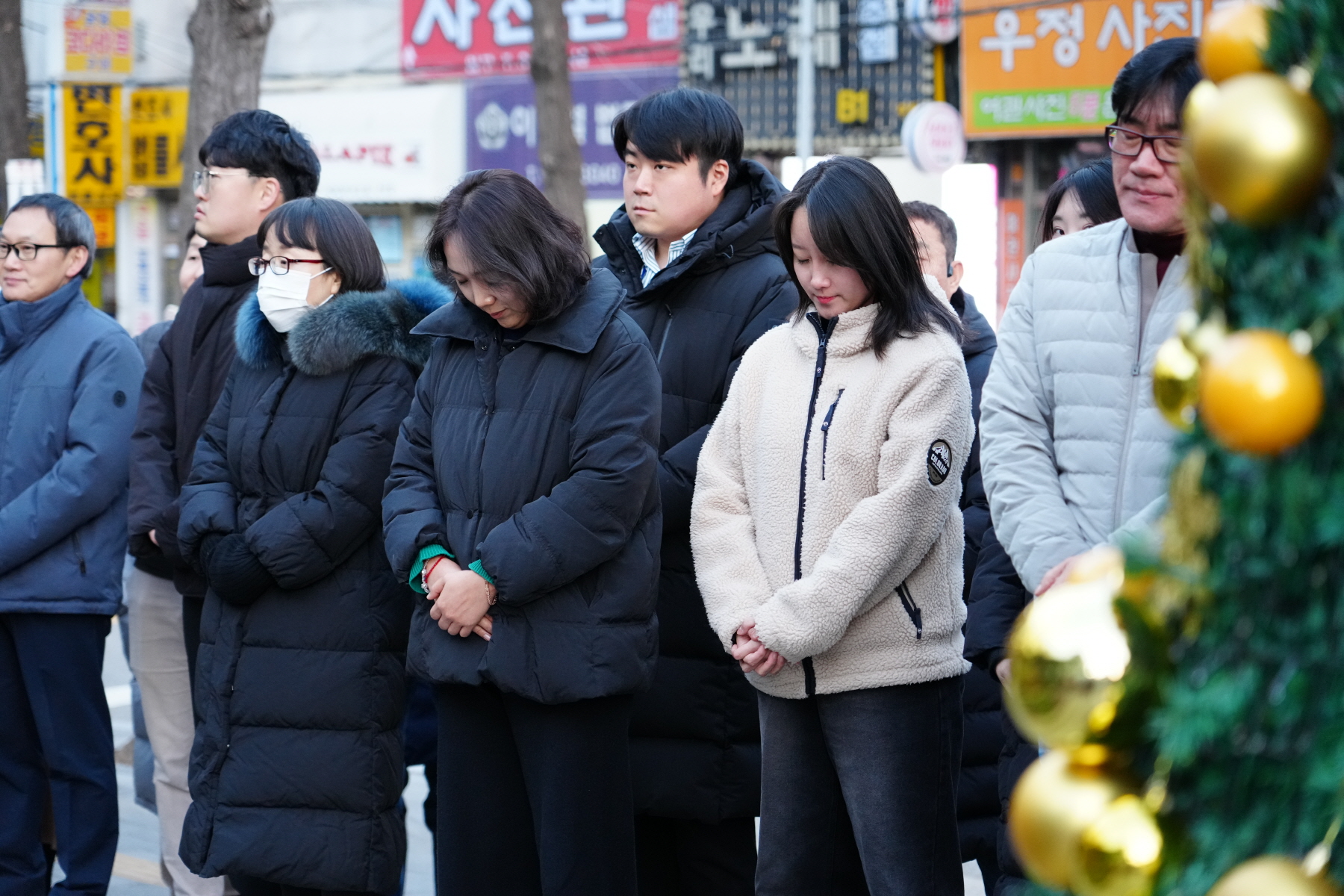 강북구청 성탄트리 점등식 
