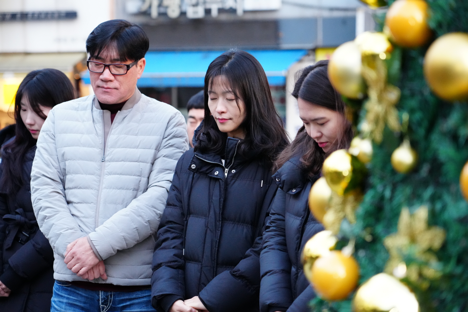강북구청 성탄트리 점등식 