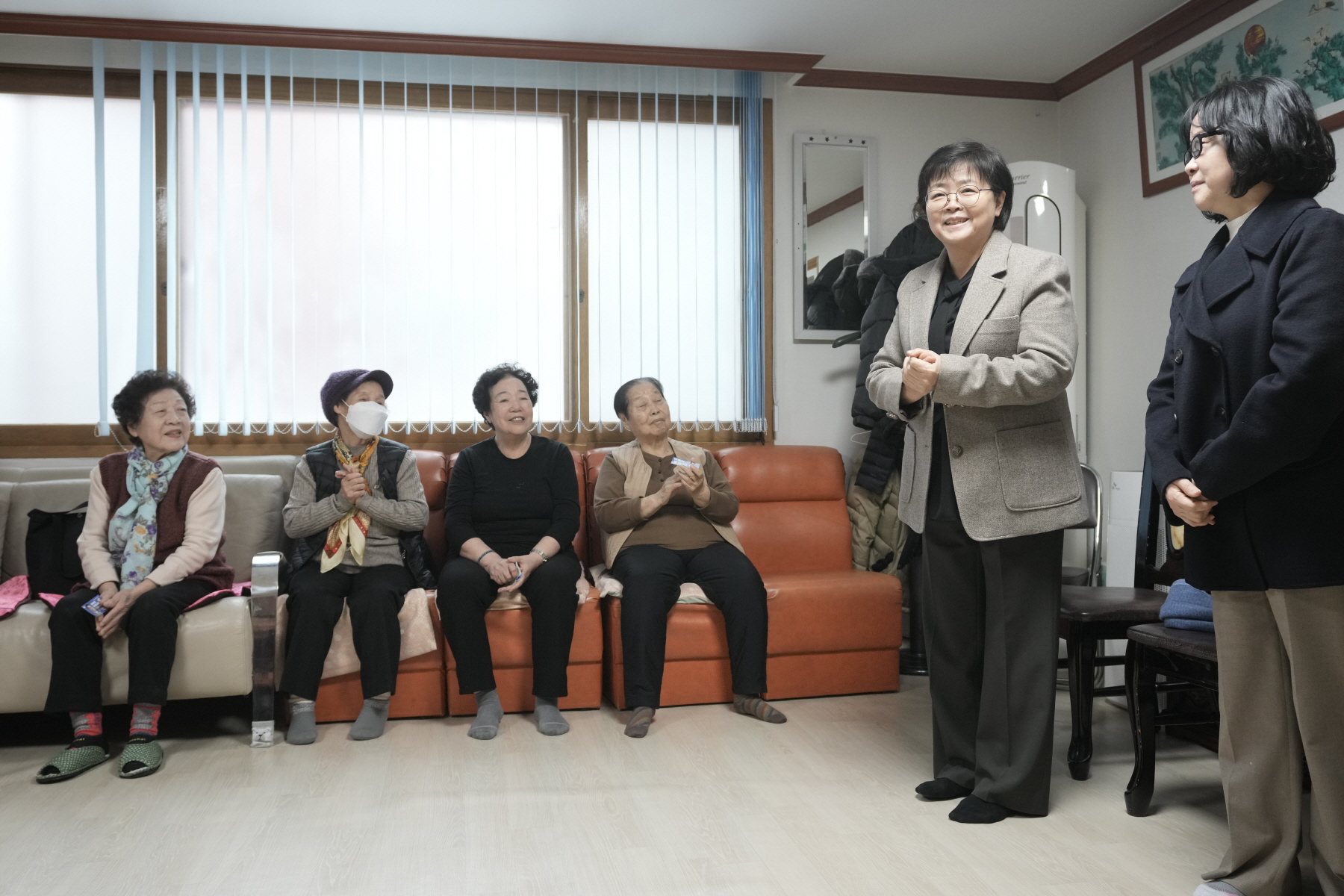 2024년 찾아가는 새해 마을인사 - 송중동