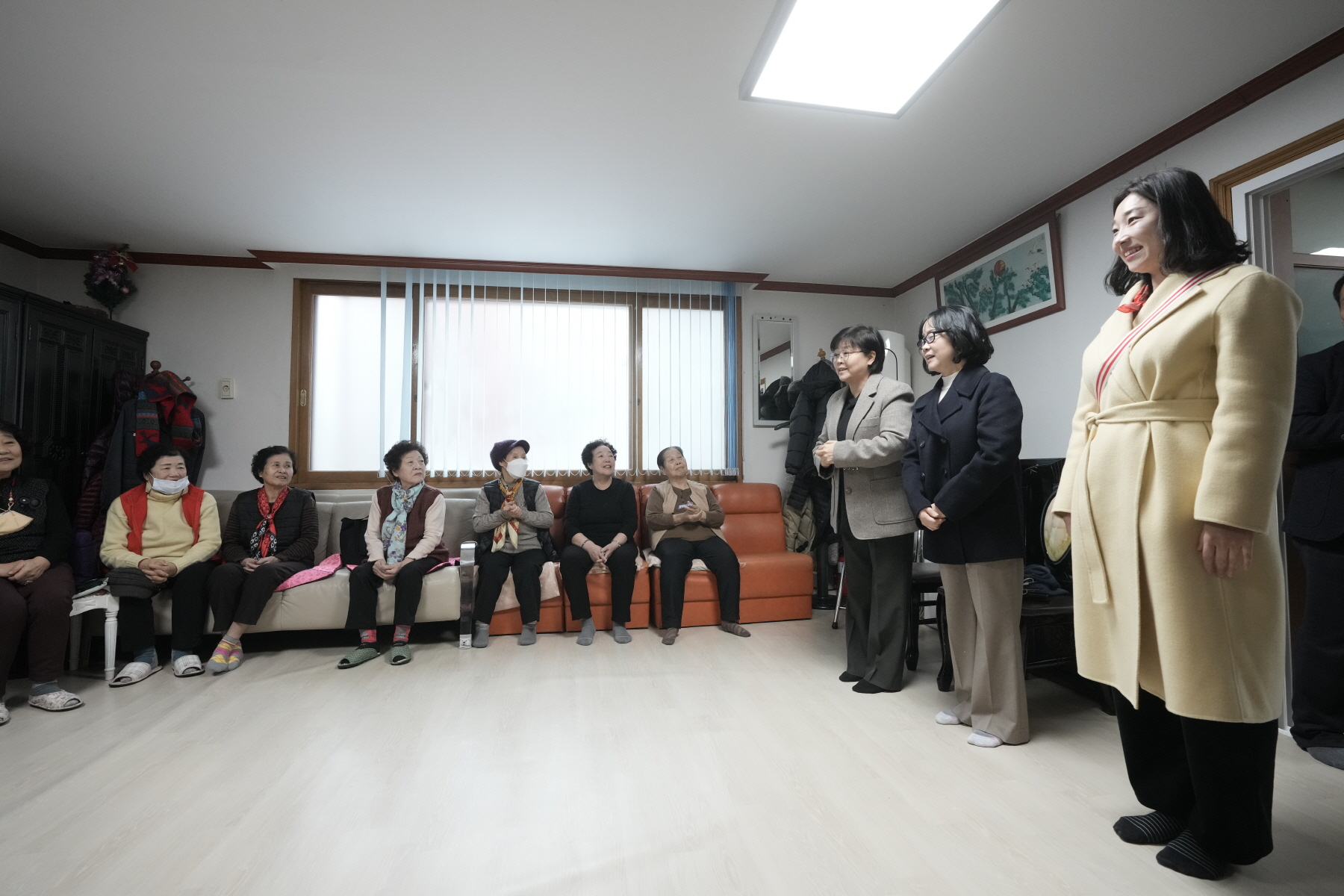 2024년 찾아가는 새해 마을인사 - 송중동