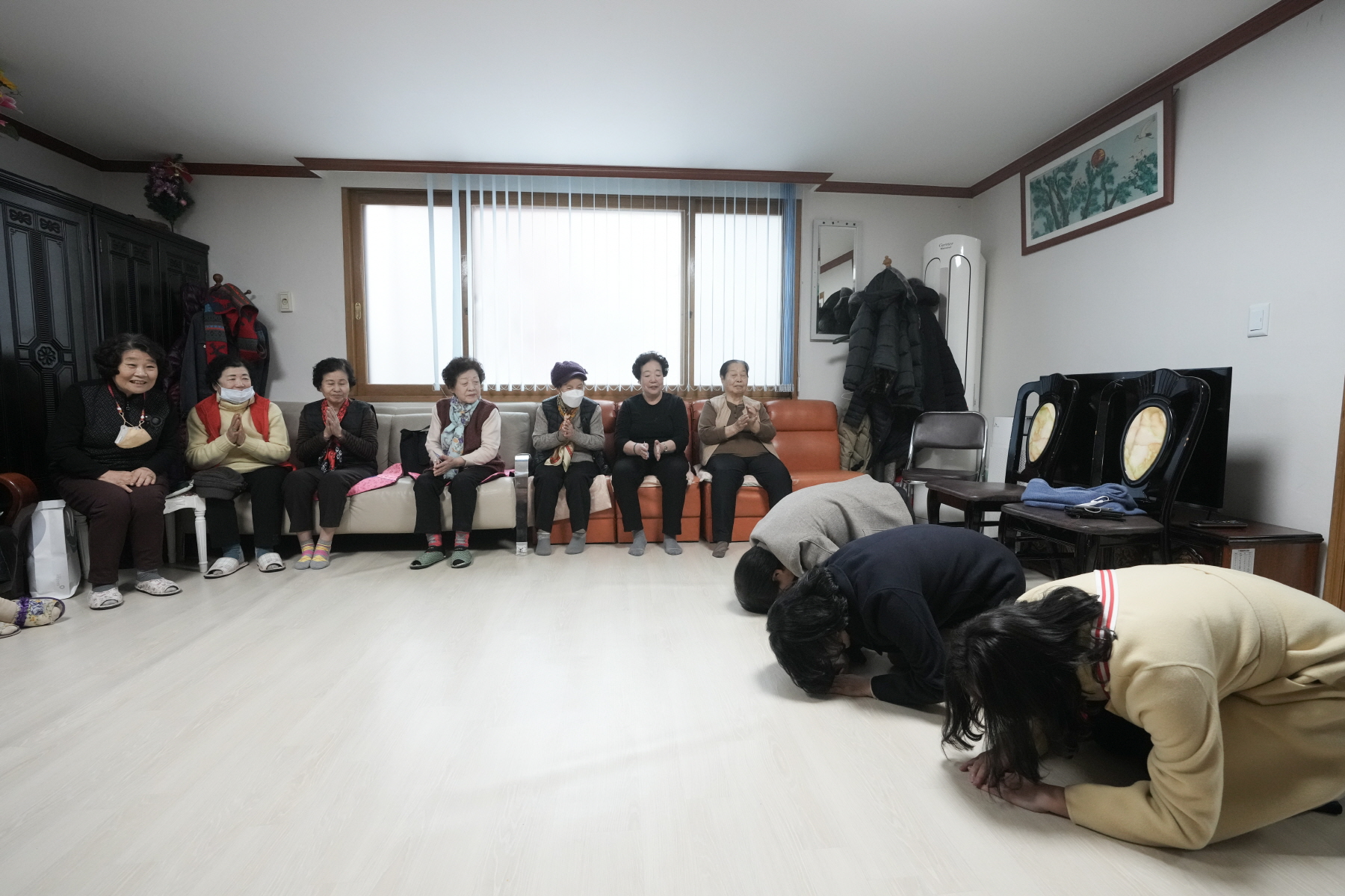 2024년 찾아가는 새해 마을인사 - 송중동