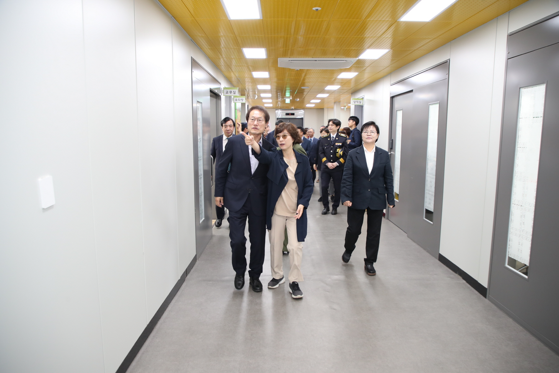 유현초등학교 모듈러 개관 행사