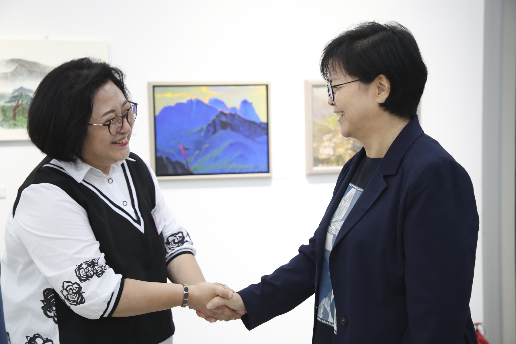 제27회 강북구미술협회전 개막식