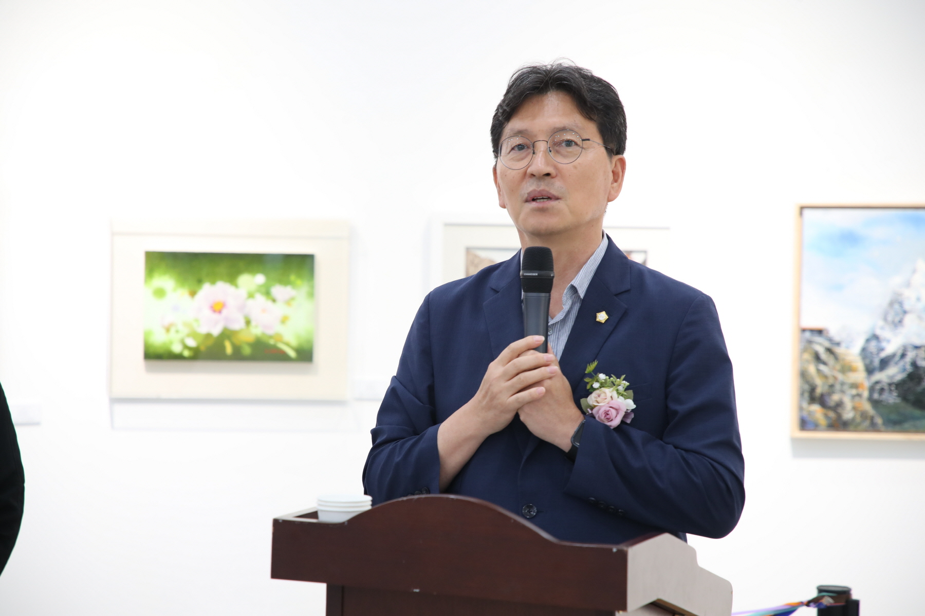 제27회 강북구미술협회전 개막식