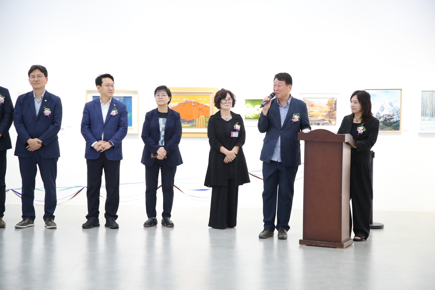 제27회 강북구미술협회전 개막식