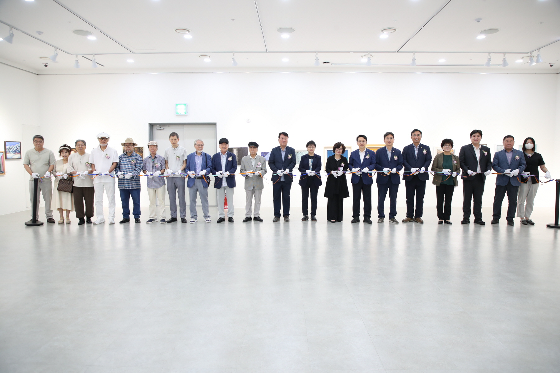 제27회 강북구미술협회전 개막식
