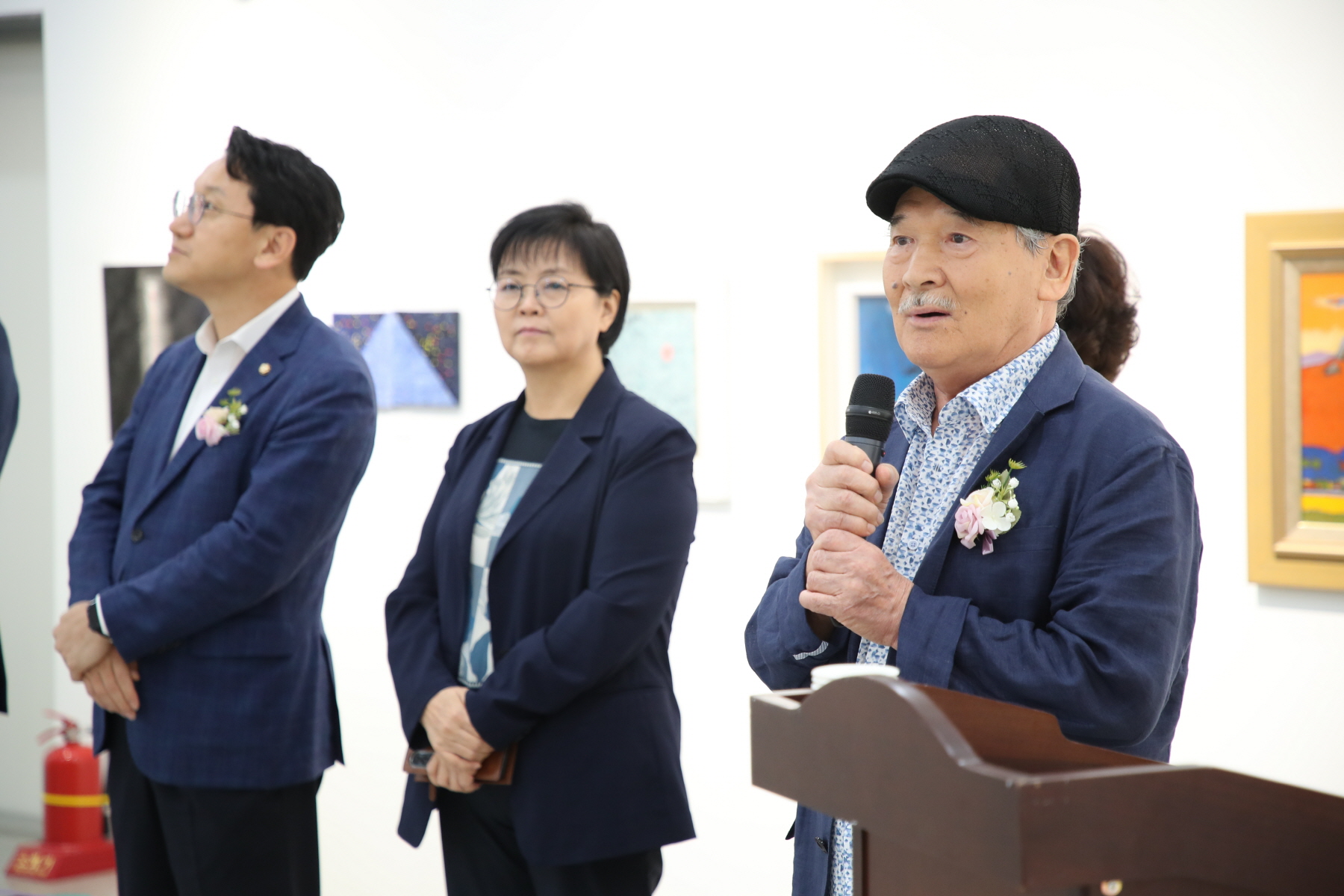 제27회 강북구미술협회전 개막식