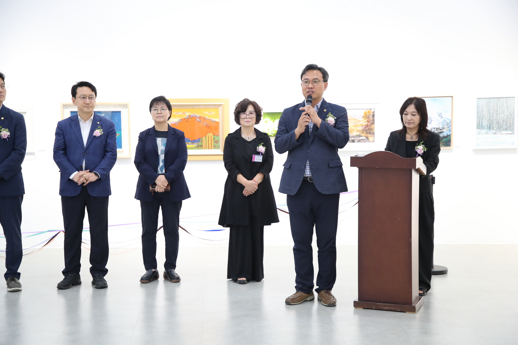 제27회 강북구미술협회전 개막식