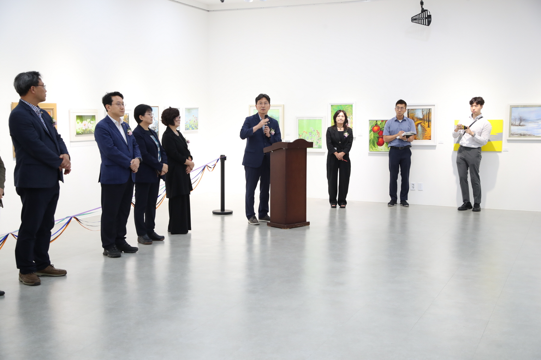 제27회 강북구미술협회전 개막식
