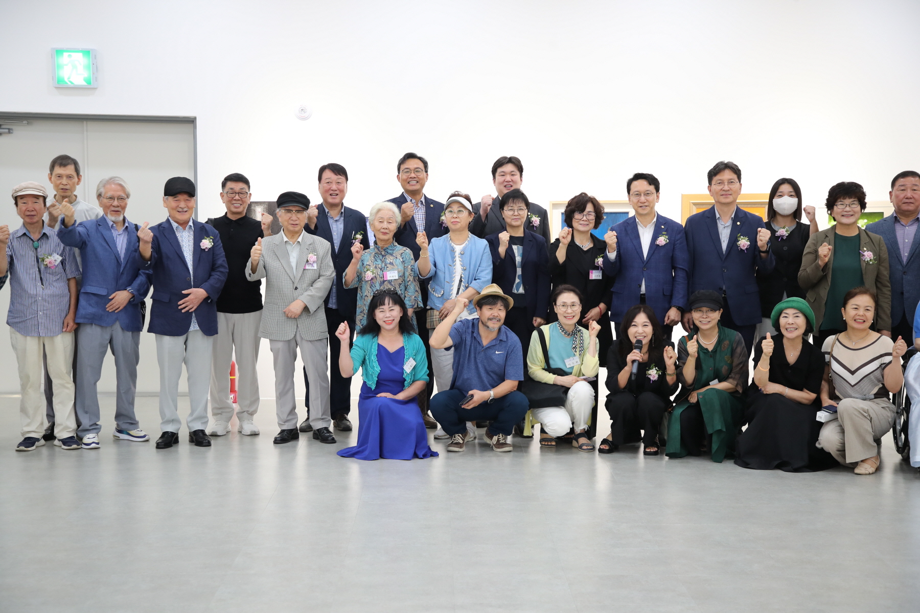 제27회 강북구미술협회전 개막식