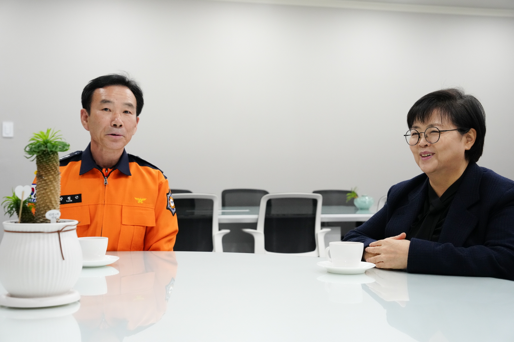 양철근 강북소방서장 퇴임인사 및 감사패 수여식