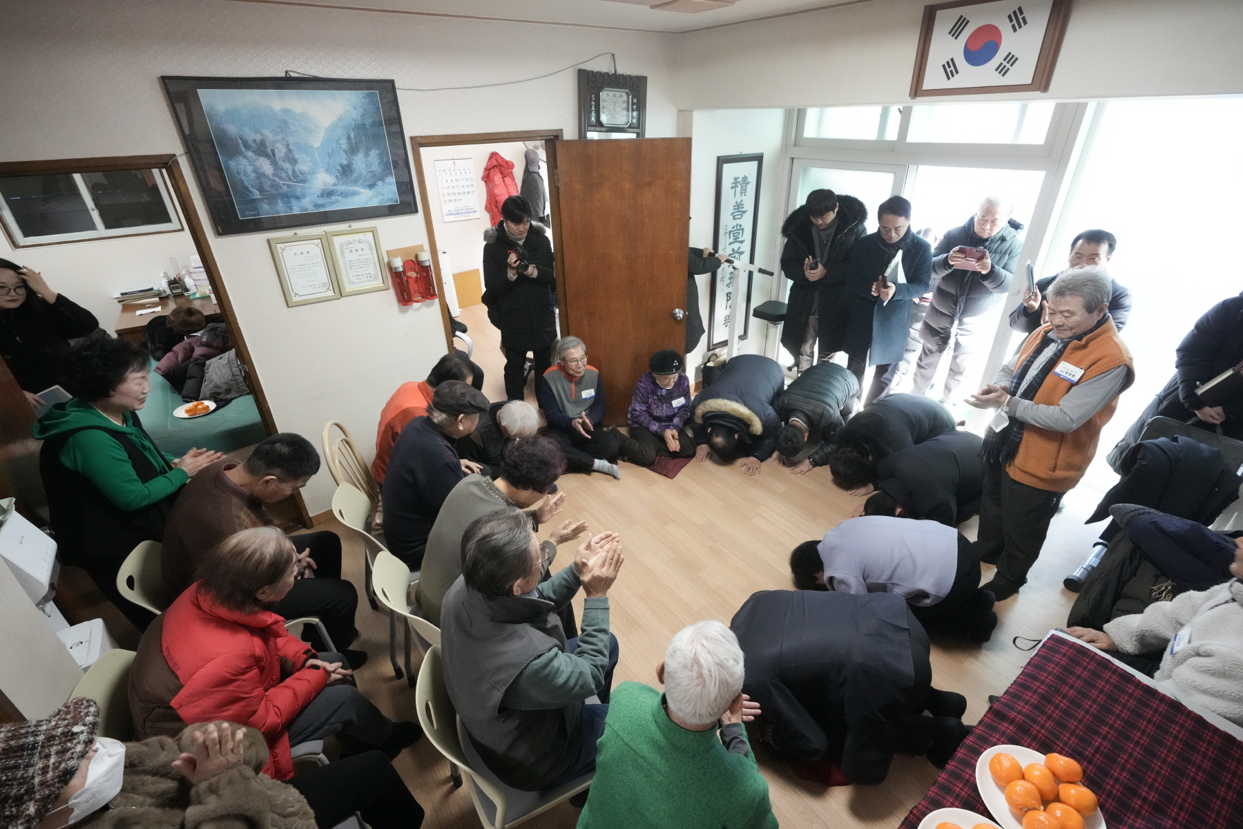 2024년 찾아가는 새해 마을인사 - 우이동