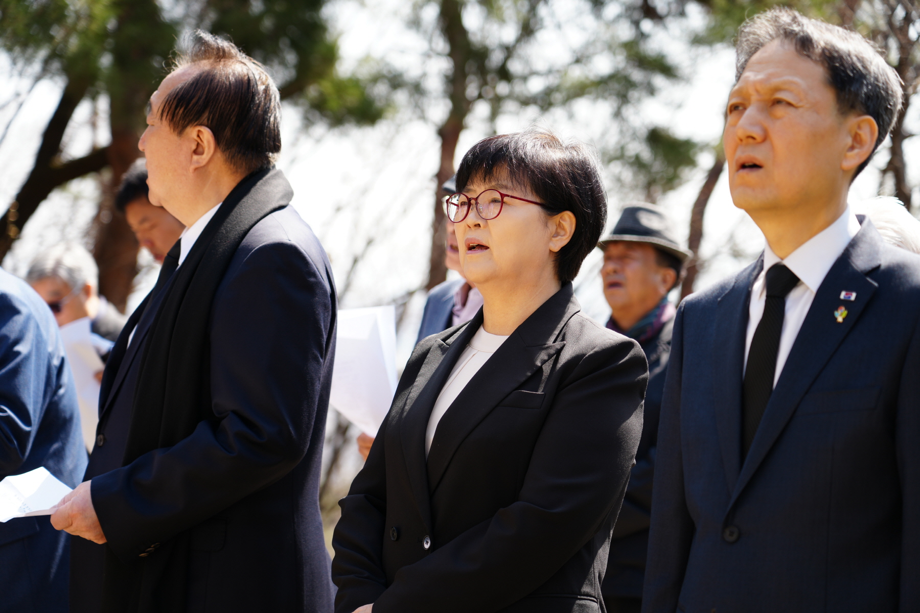 현곡 양일동 선생 제44주기 추도식