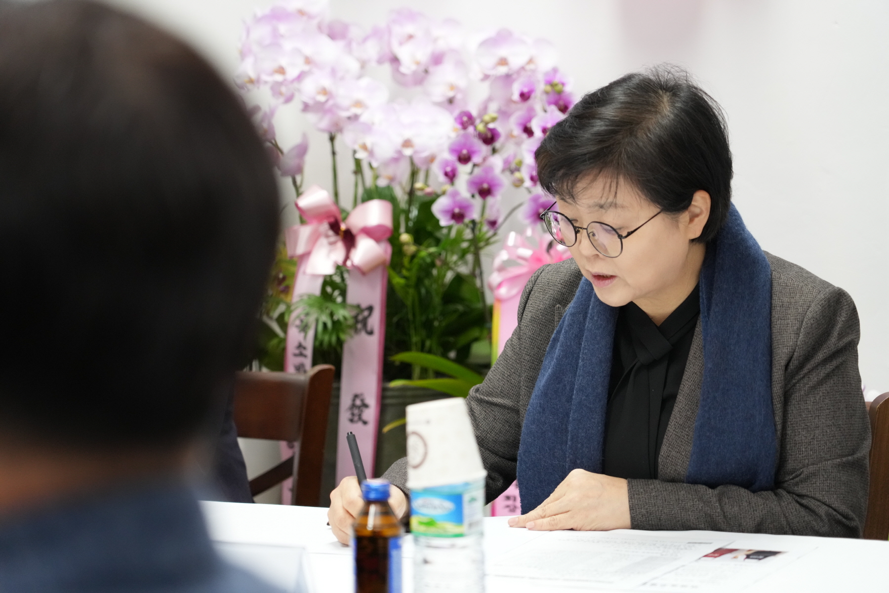 강북구 외식업중앙회 운영위원회 간담회 