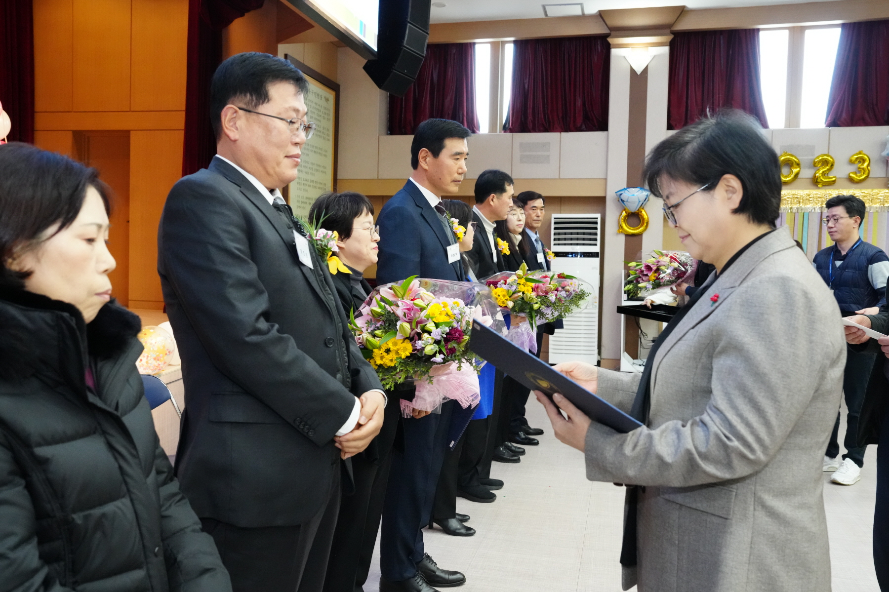 환경공무관 퇴임식 