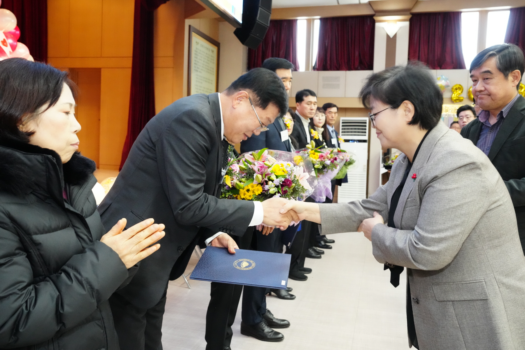 환경공무관 퇴임식 