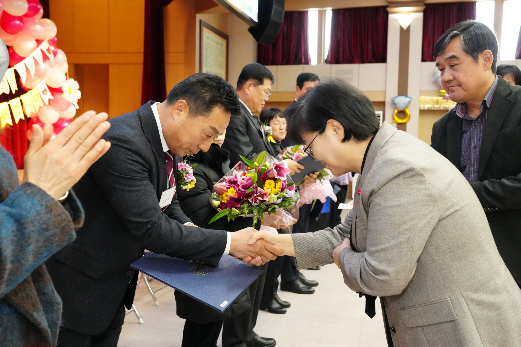 환경공무관 퇴임식 