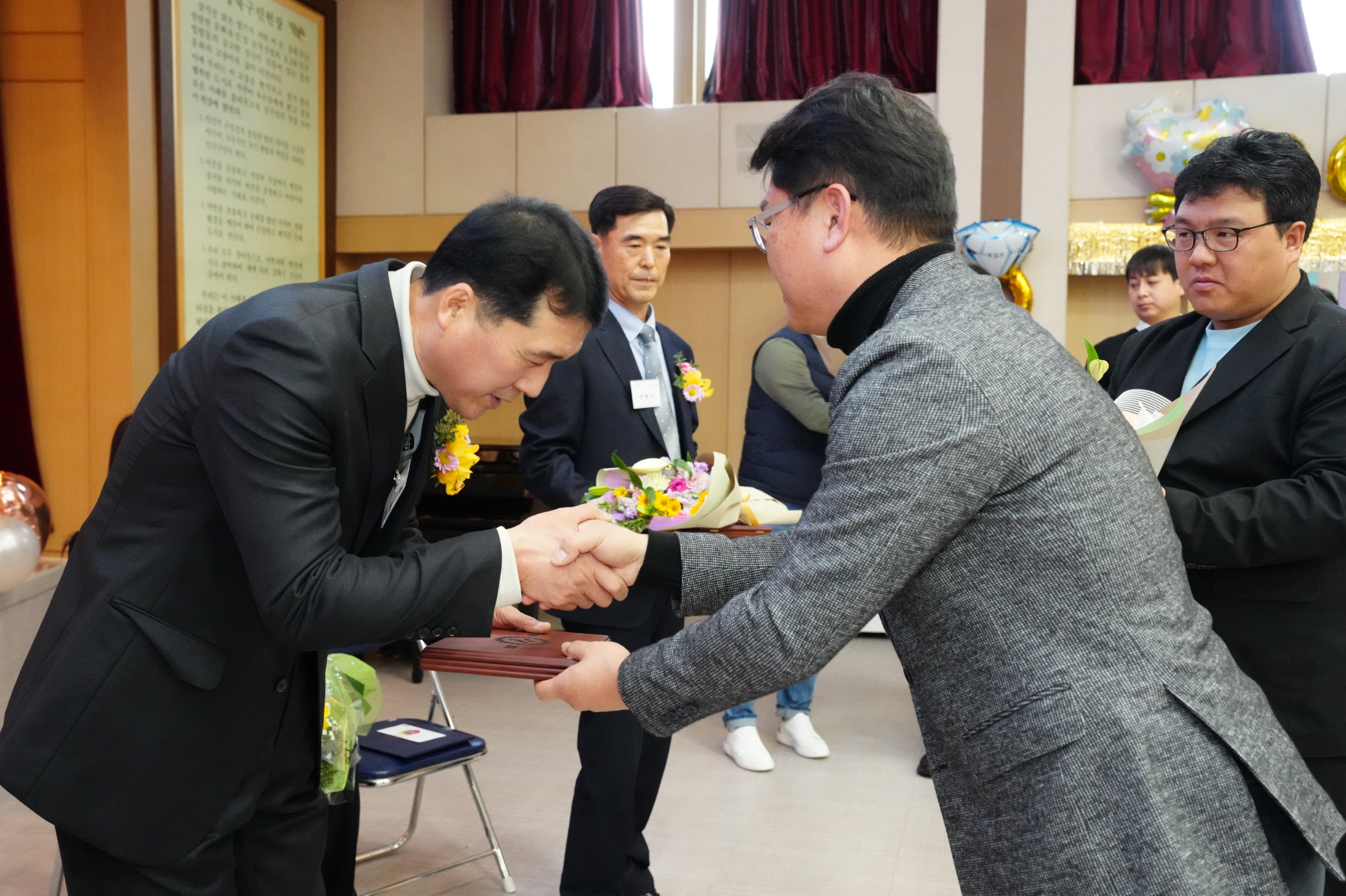 환경공무관 퇴임식 