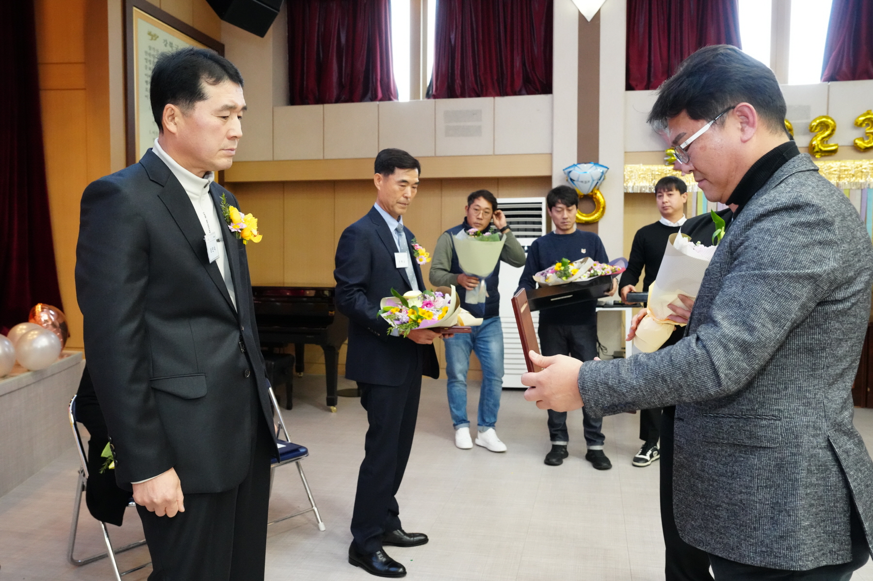 환경공무관 퇴임식 