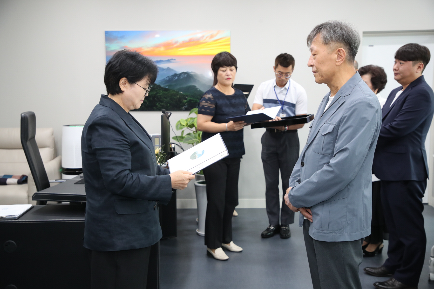 문화예술 유공자 표창 수여식