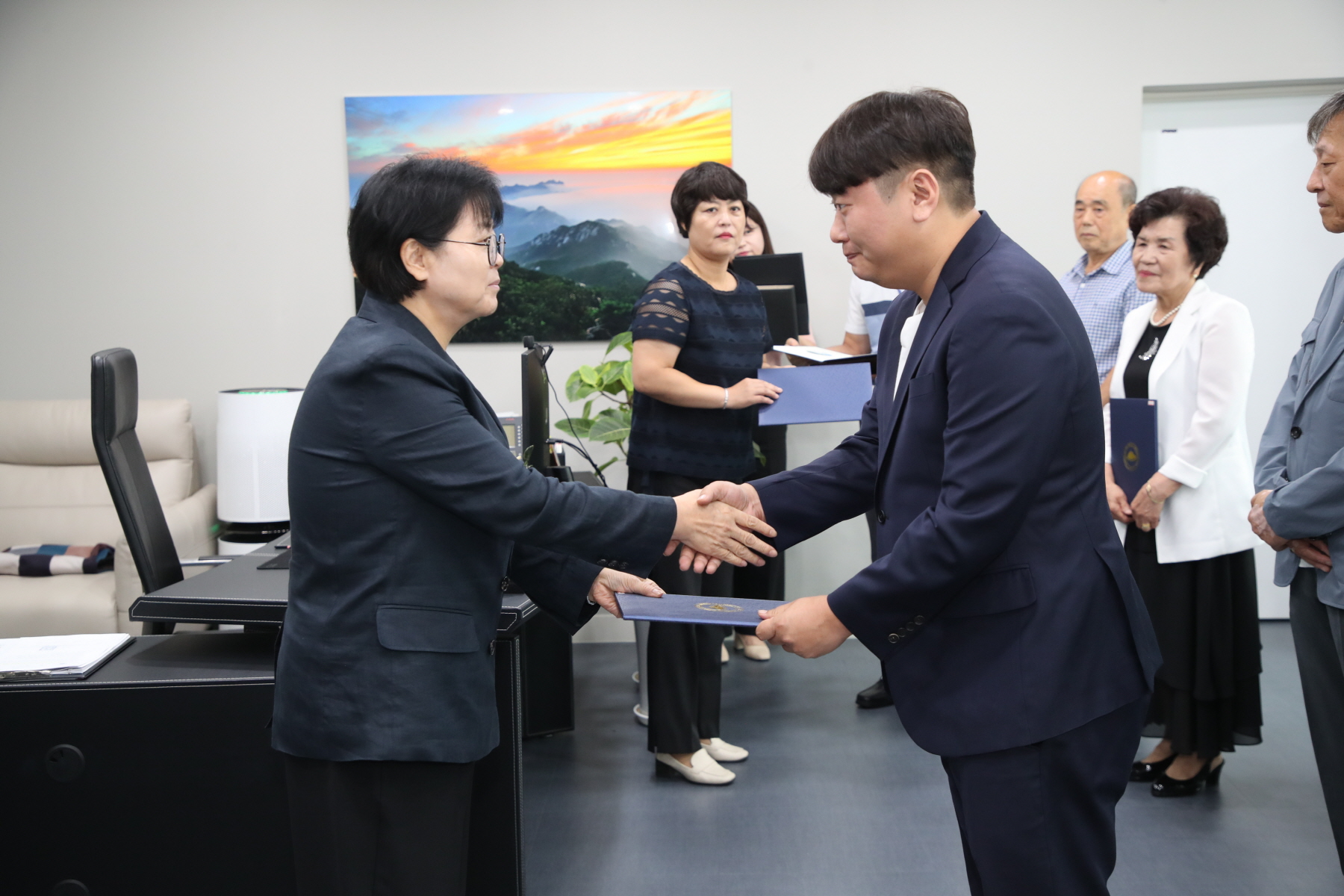 문화예술 유공자 표창 수여식
