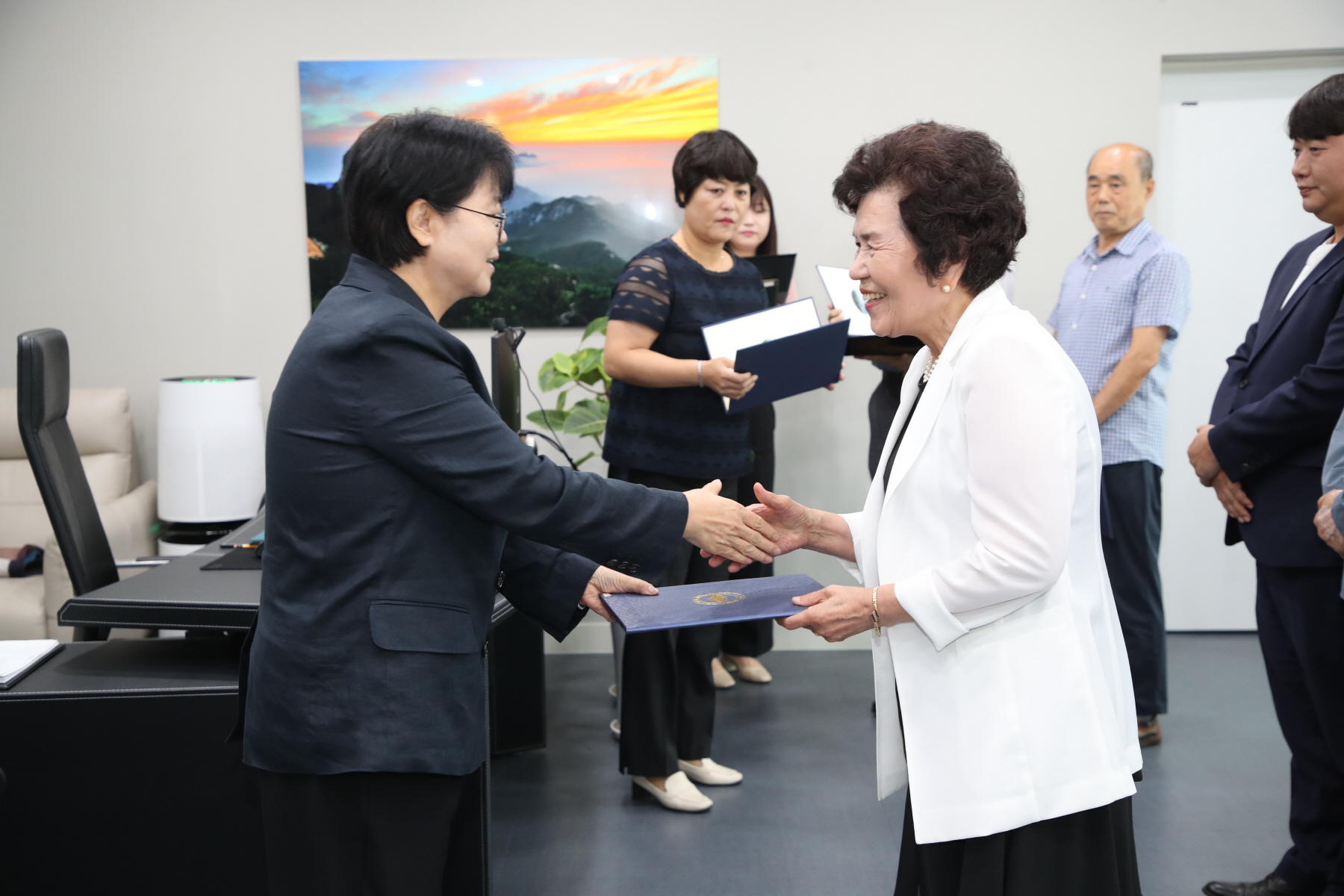 문화예술 유공자 표창 수여식