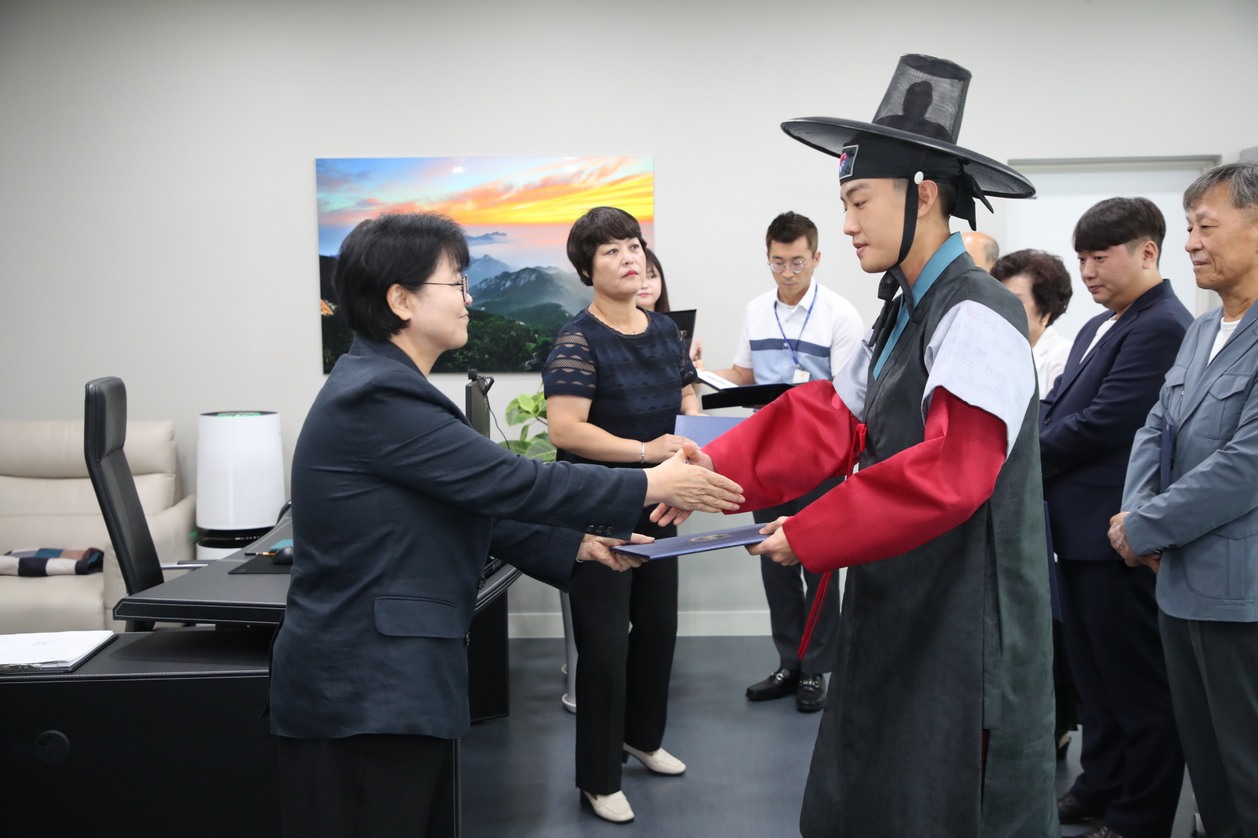 문화예술 유공자 표창 수여식